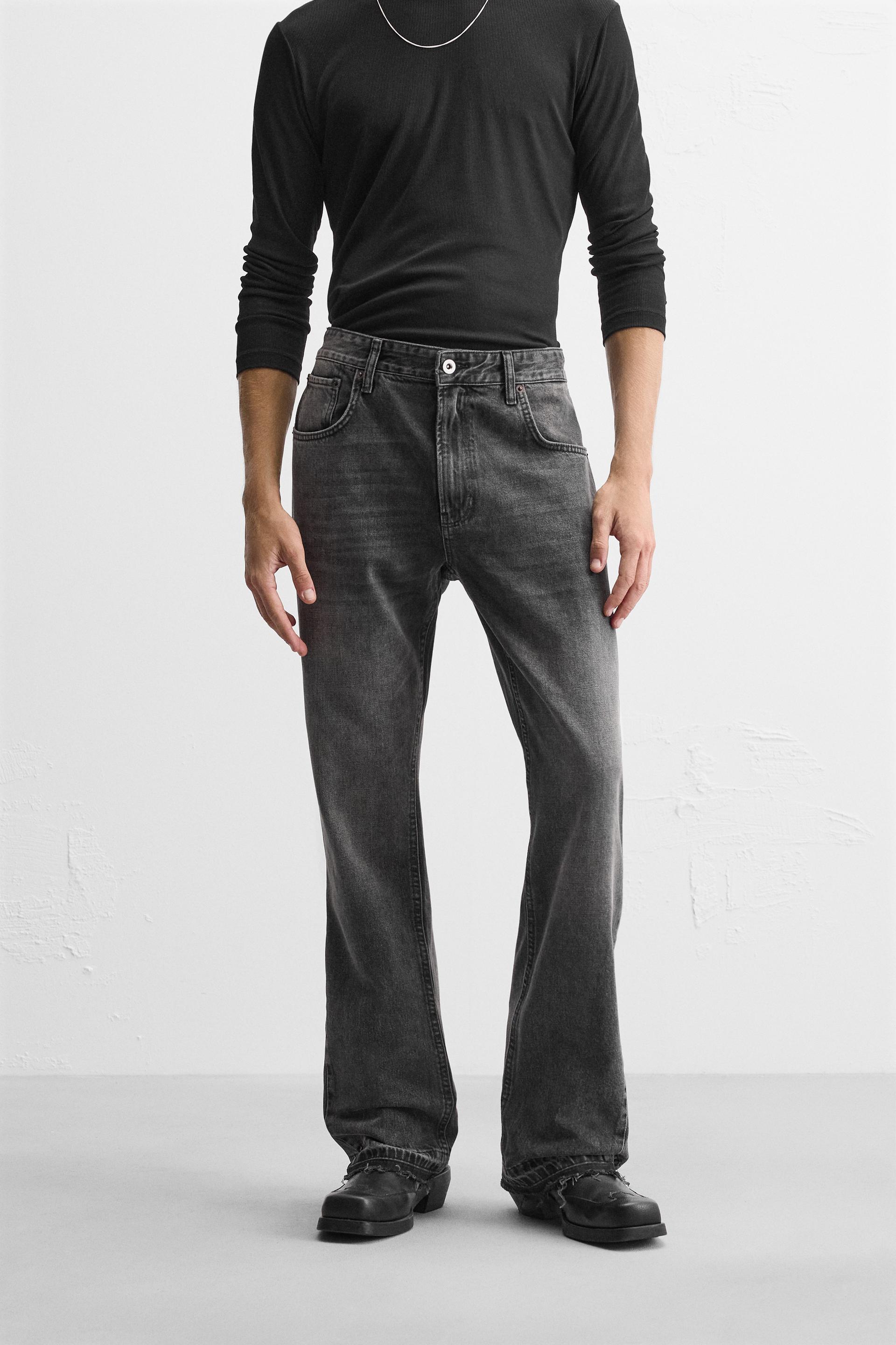 Gewaschene Flared Jeans™