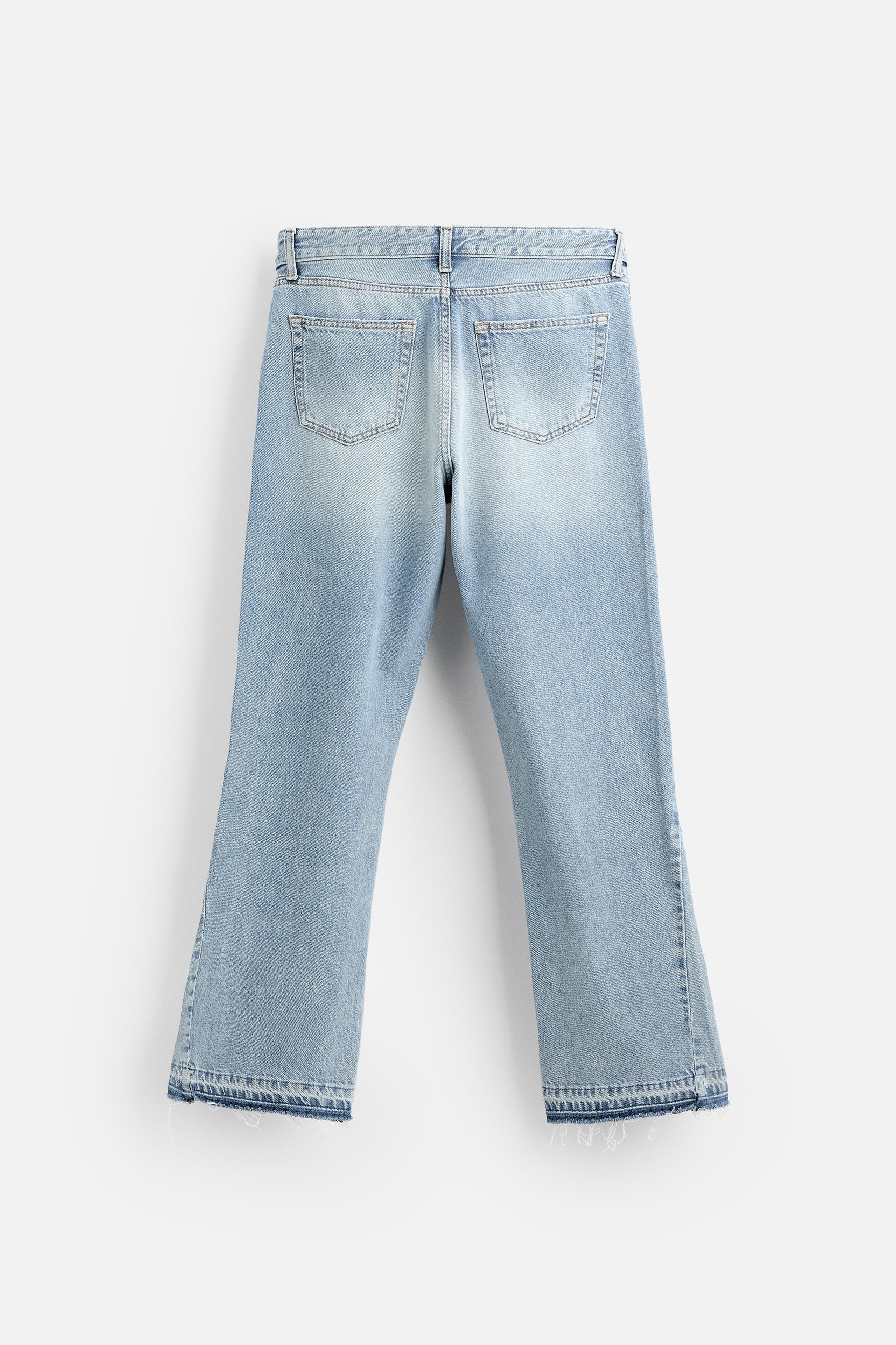 Gewaschene Flared Jeans™
