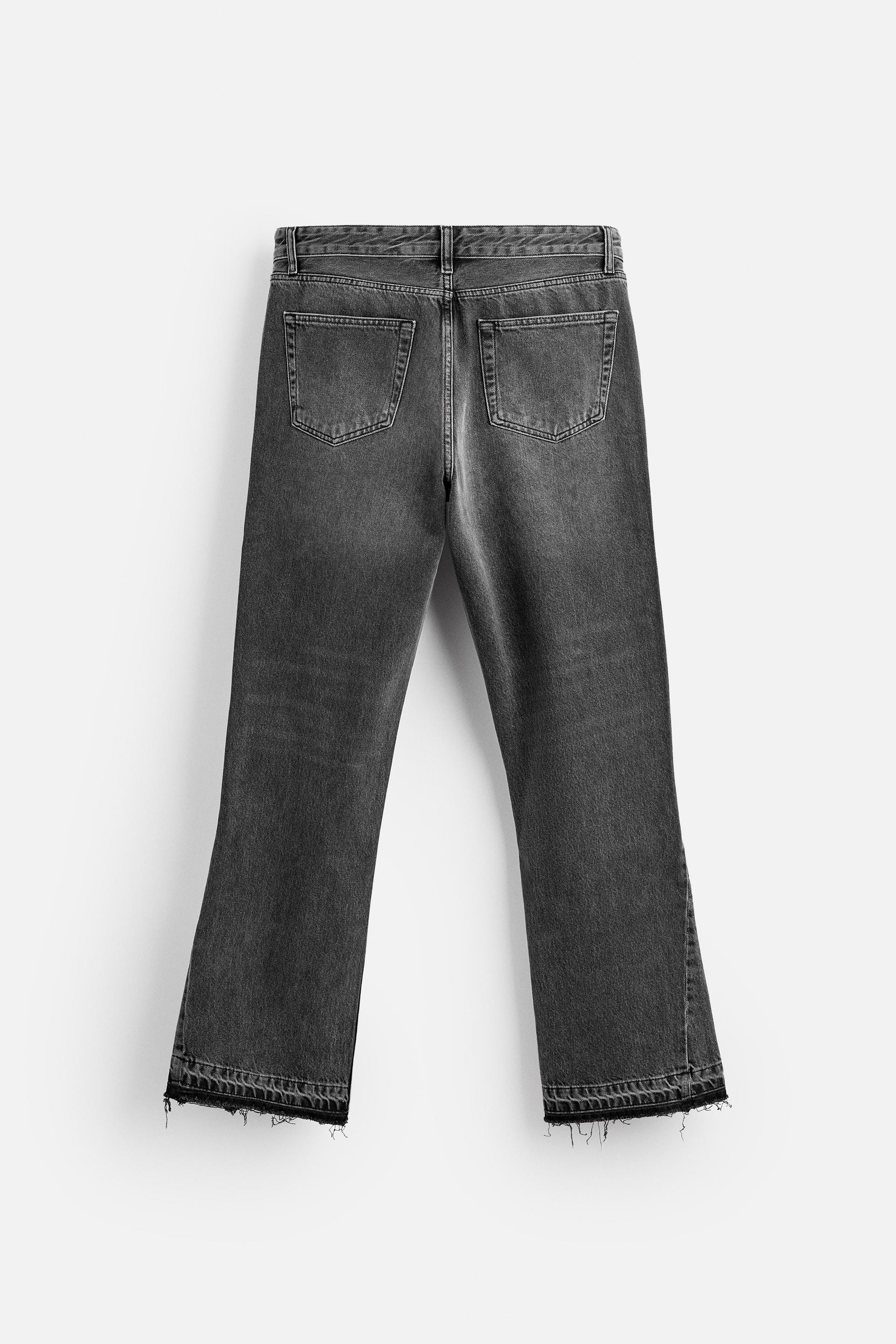 Gewaschene Flared Jeans™