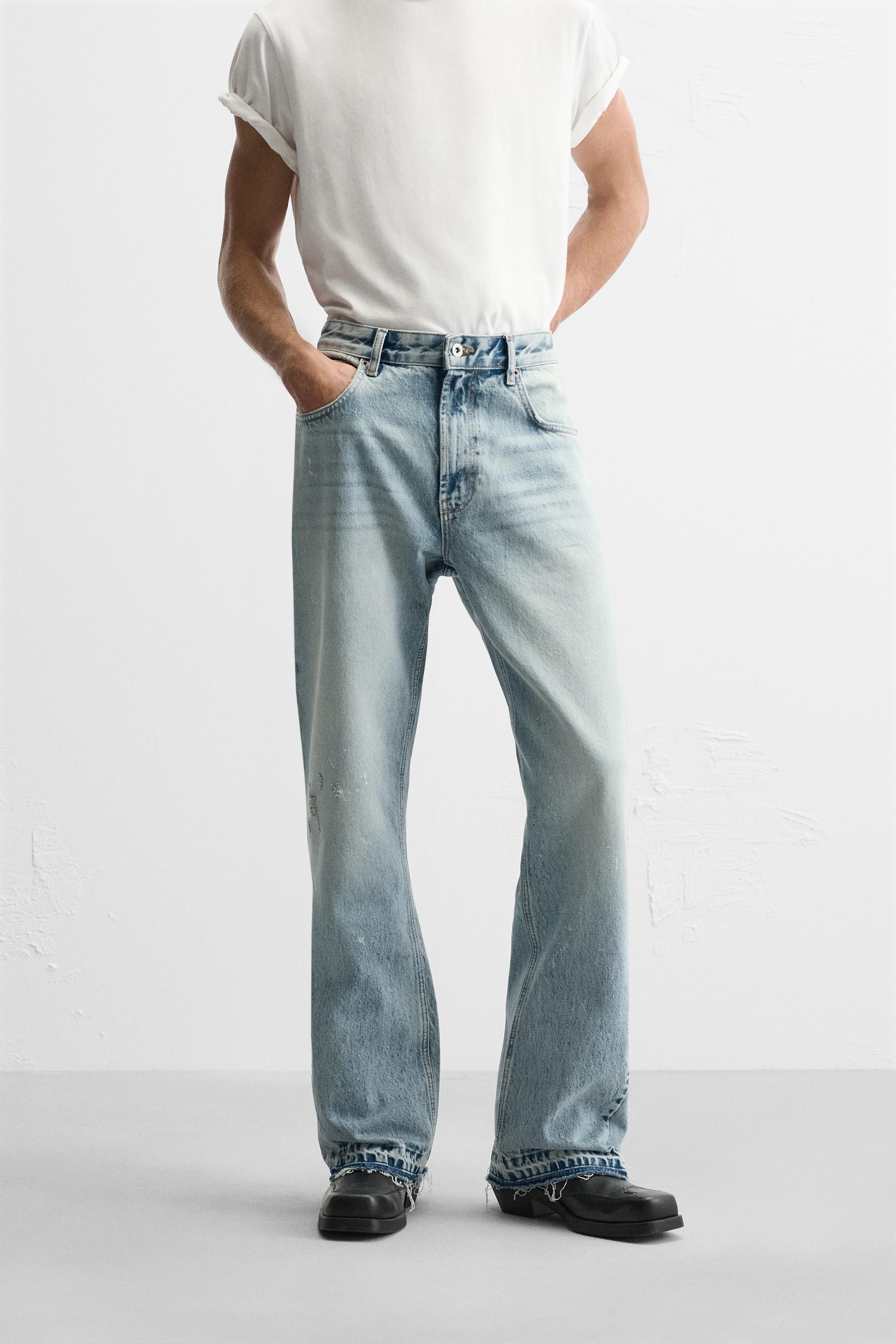 Gewaschene Flared Jeans™