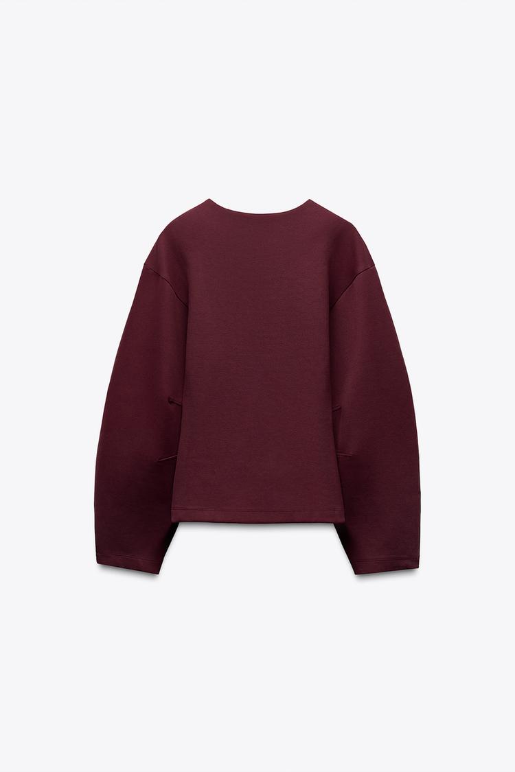 Sweat-shirt en interlock sur mesure
