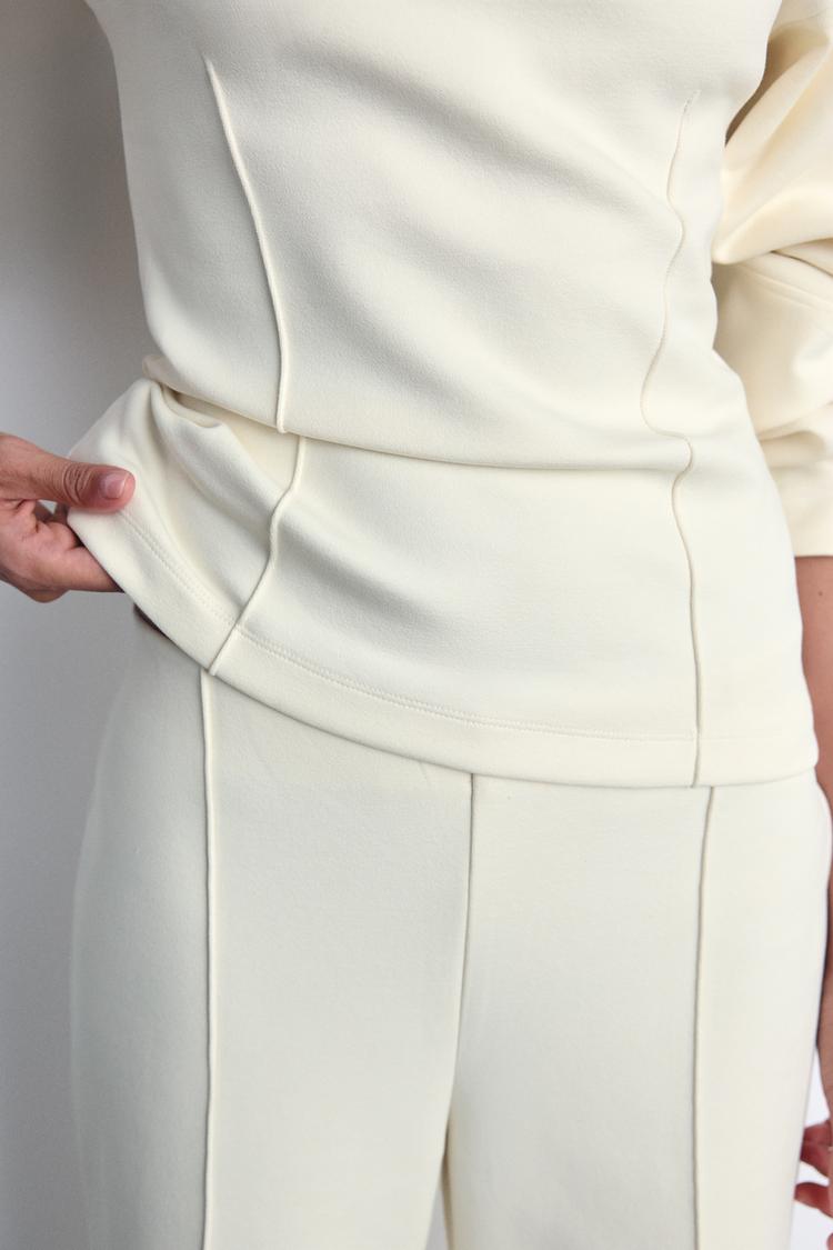 Sweat-shirt en interlock sur mesure