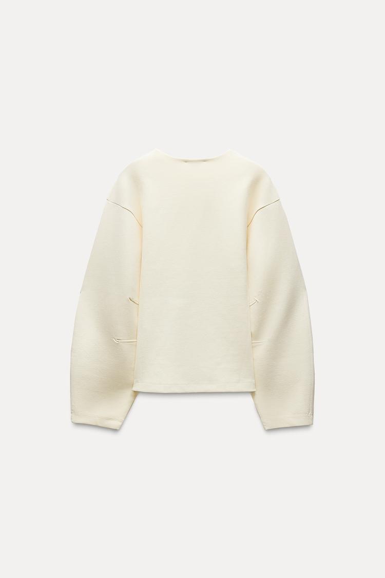 Sweat-shirt en interlock sur mesure