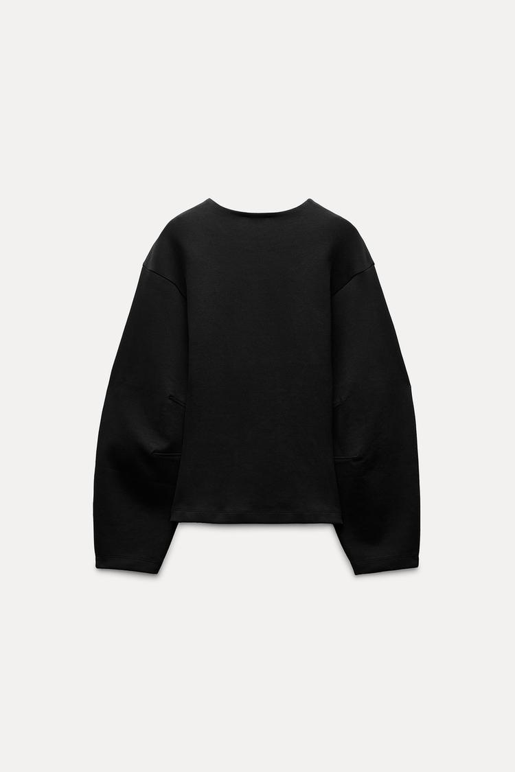 Sweat-shirt en interlock sur mesure