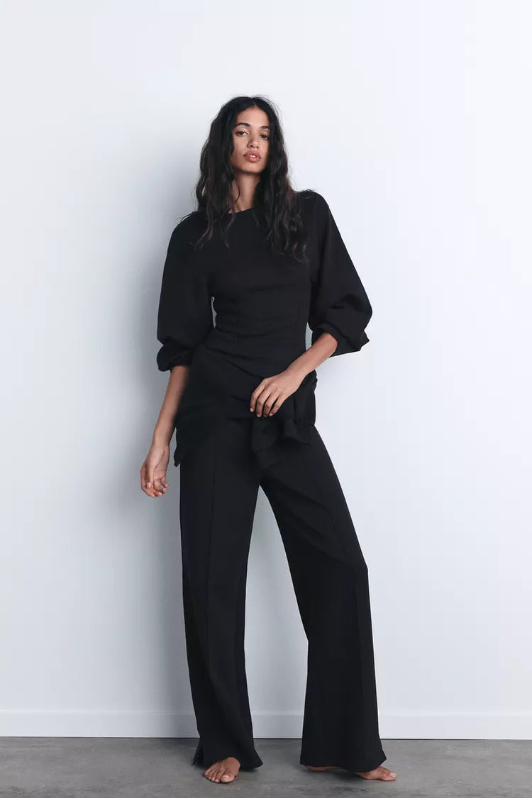 Pantalon en interlock sur mesure