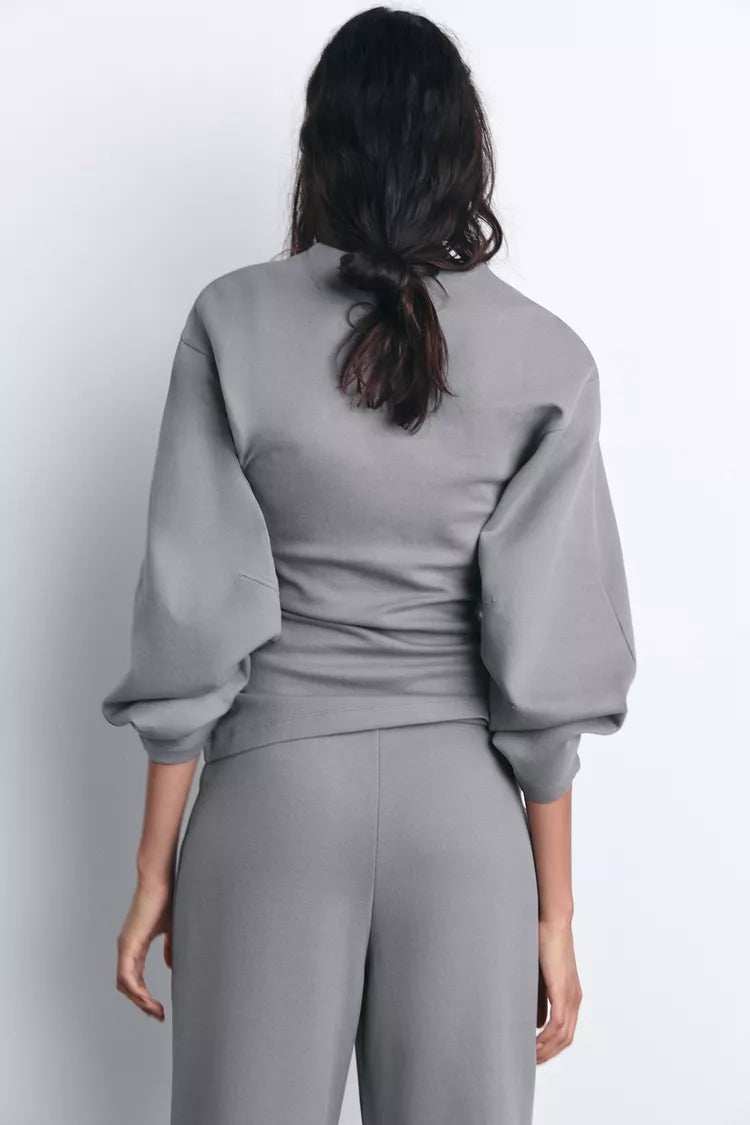 Sweat-shirt en interlock sur mesure