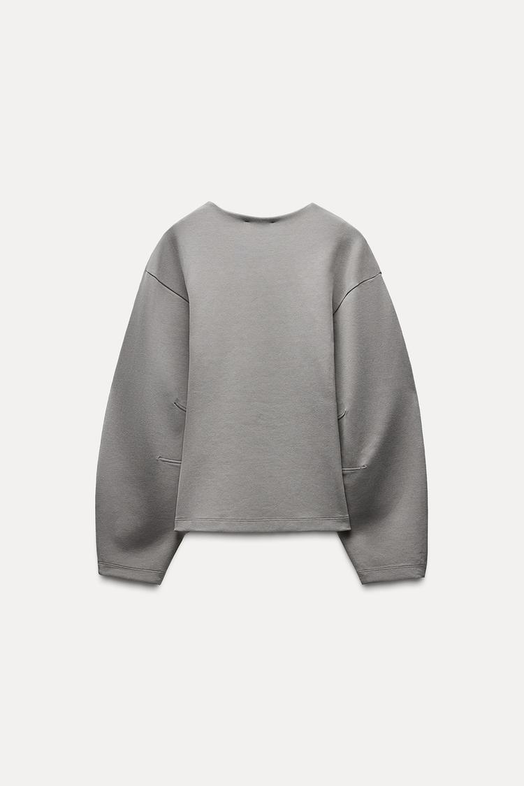 Sweat-shirt en interlock sur mesure