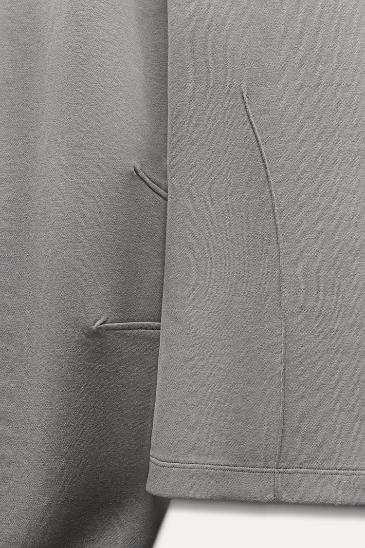 Sweat-shirt en interlock sur mesure
