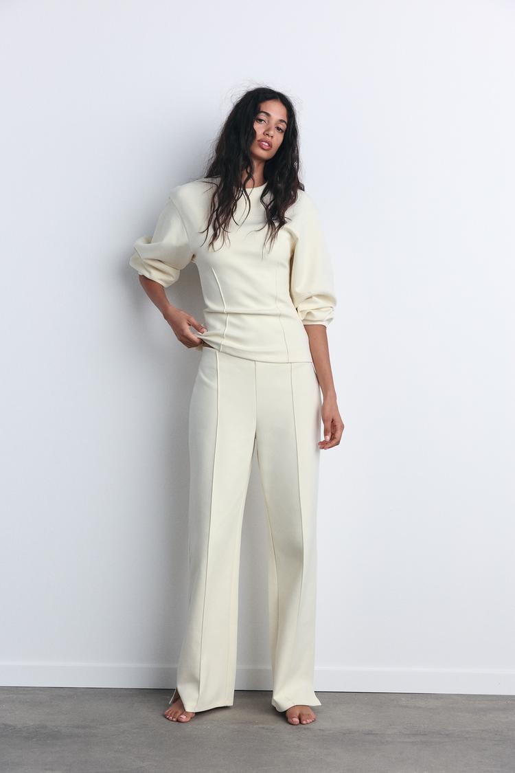 Pantalon en interlock sur mesure