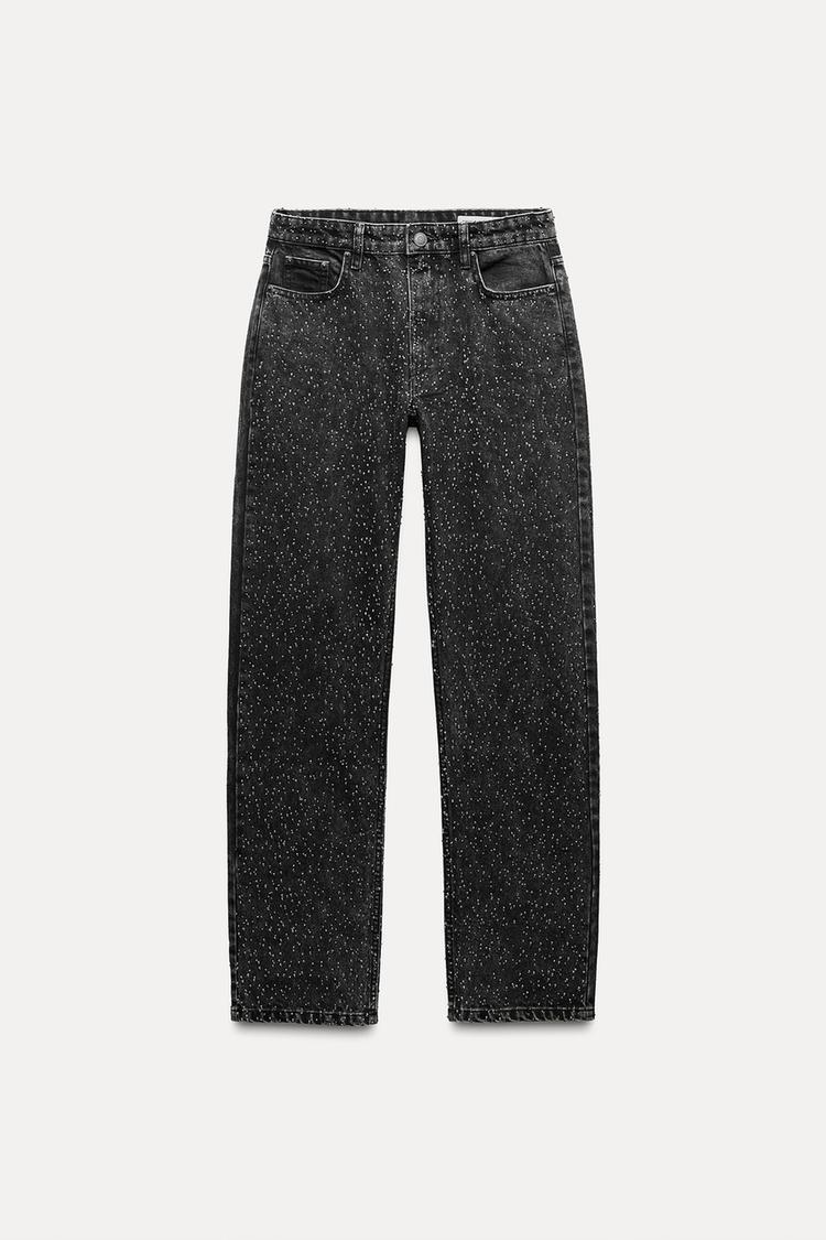 Glitzernde Jeans