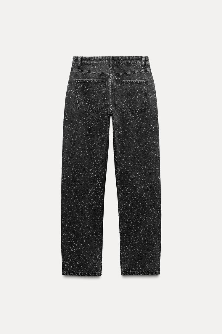 Glitzernde Jeans