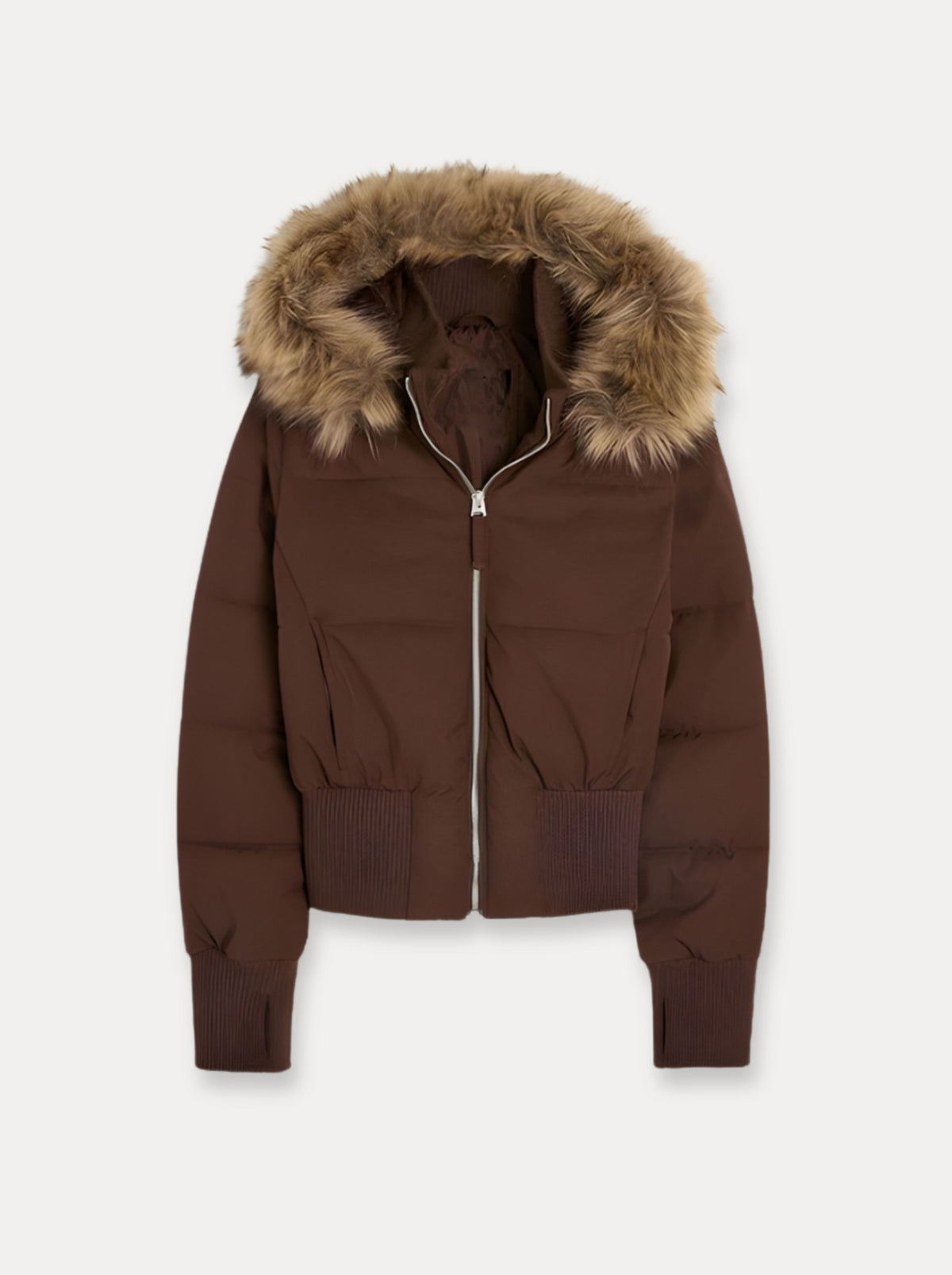 Fur Hood Puffer Jacket
