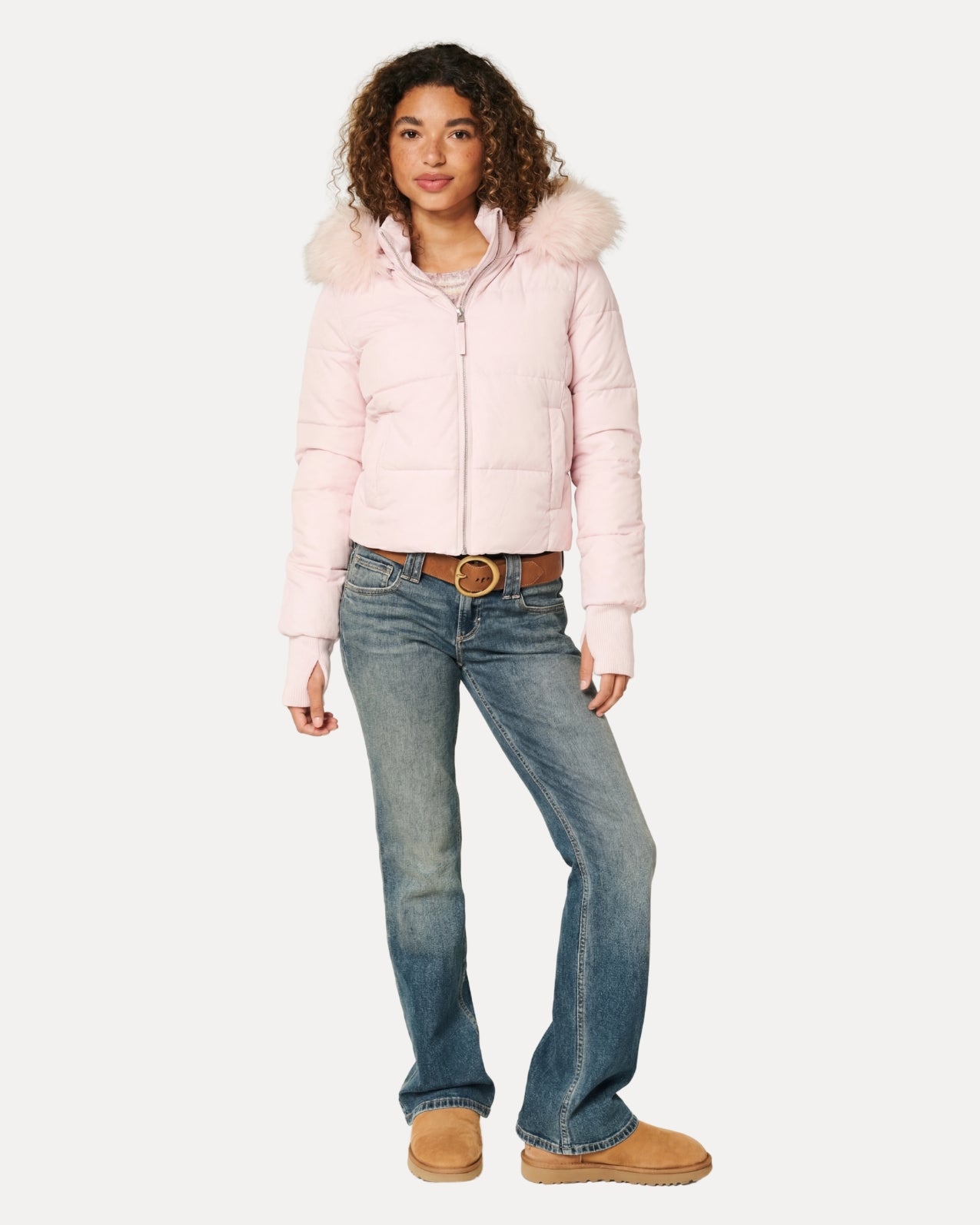 Fur Hood Puffer Jacket