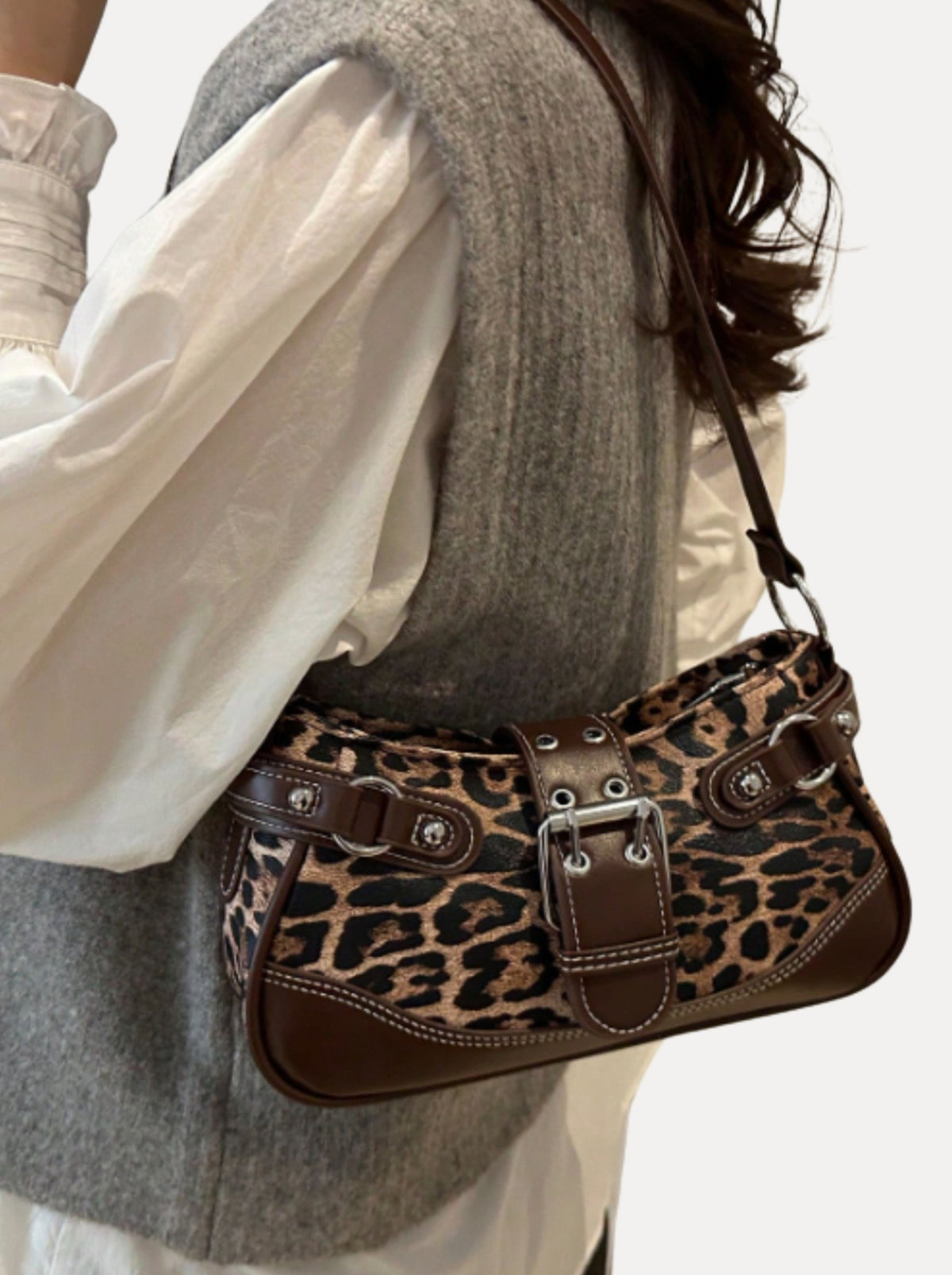 Buckle Shoulder Bag