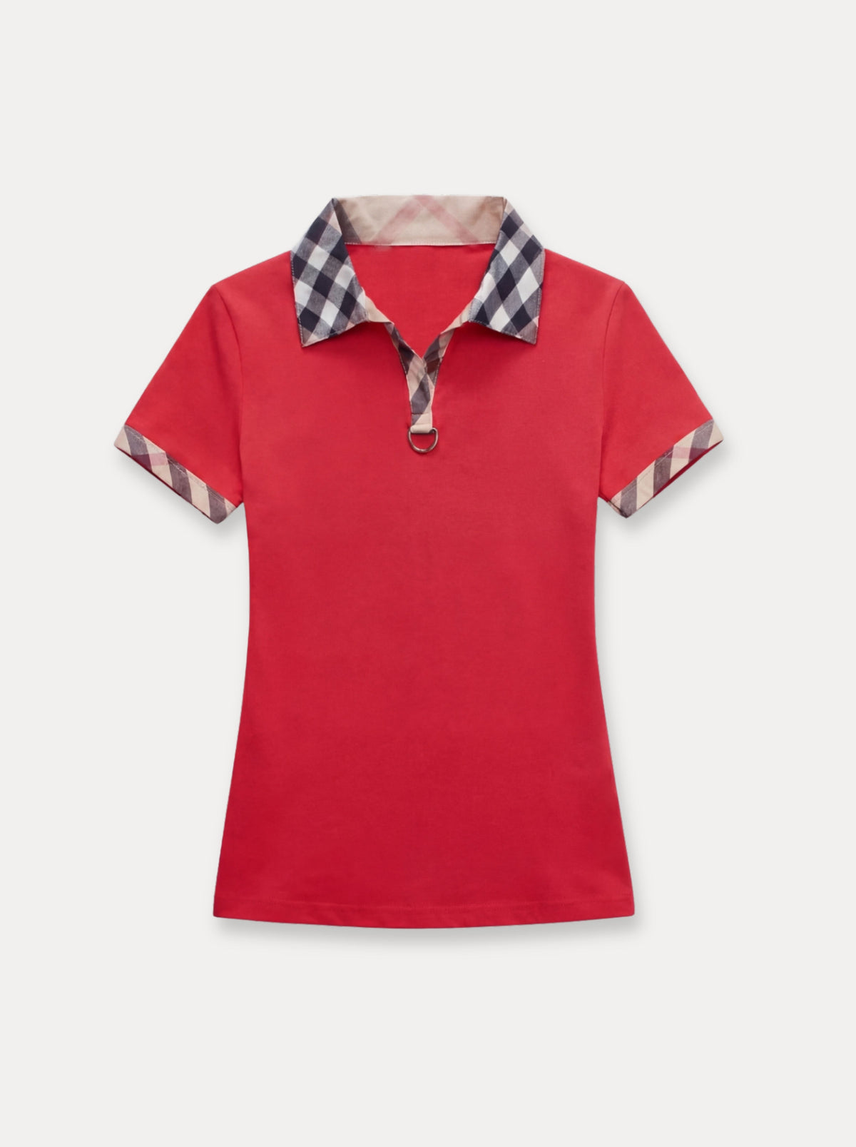 Checked Polo