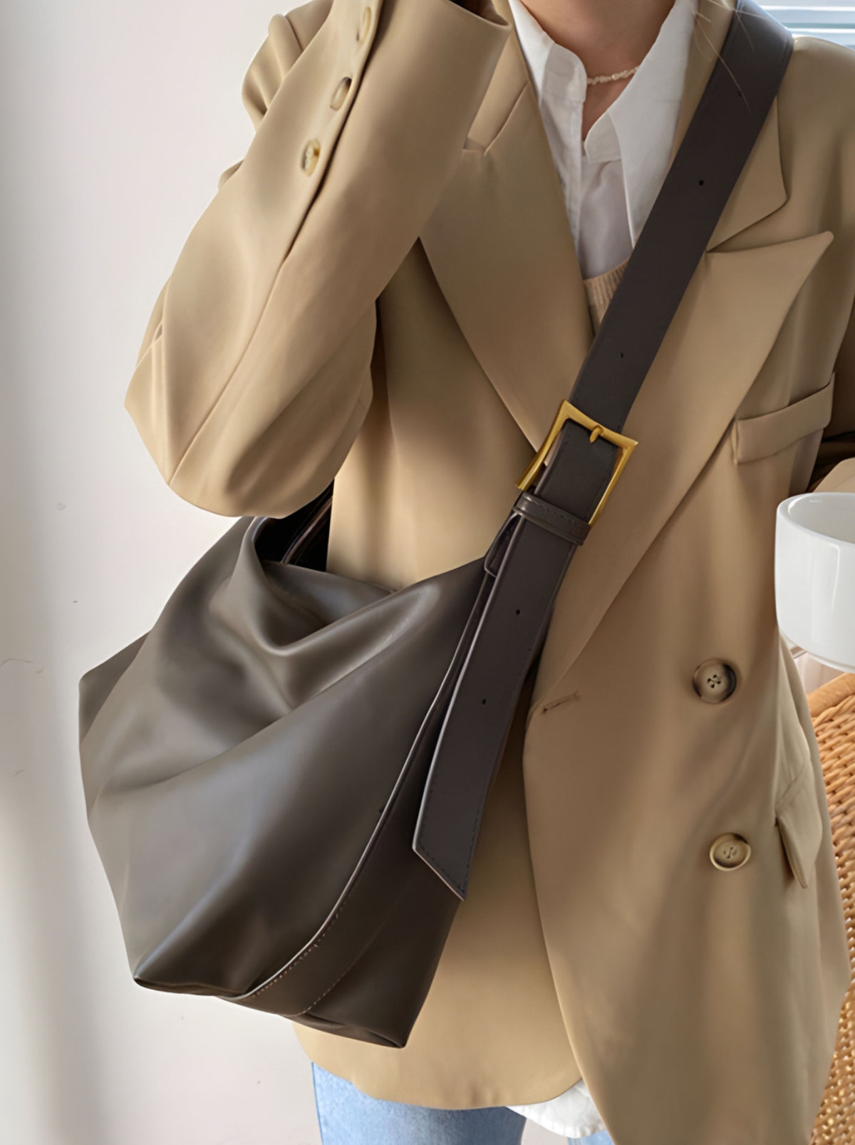 Classic Slouch Shoulder Bag