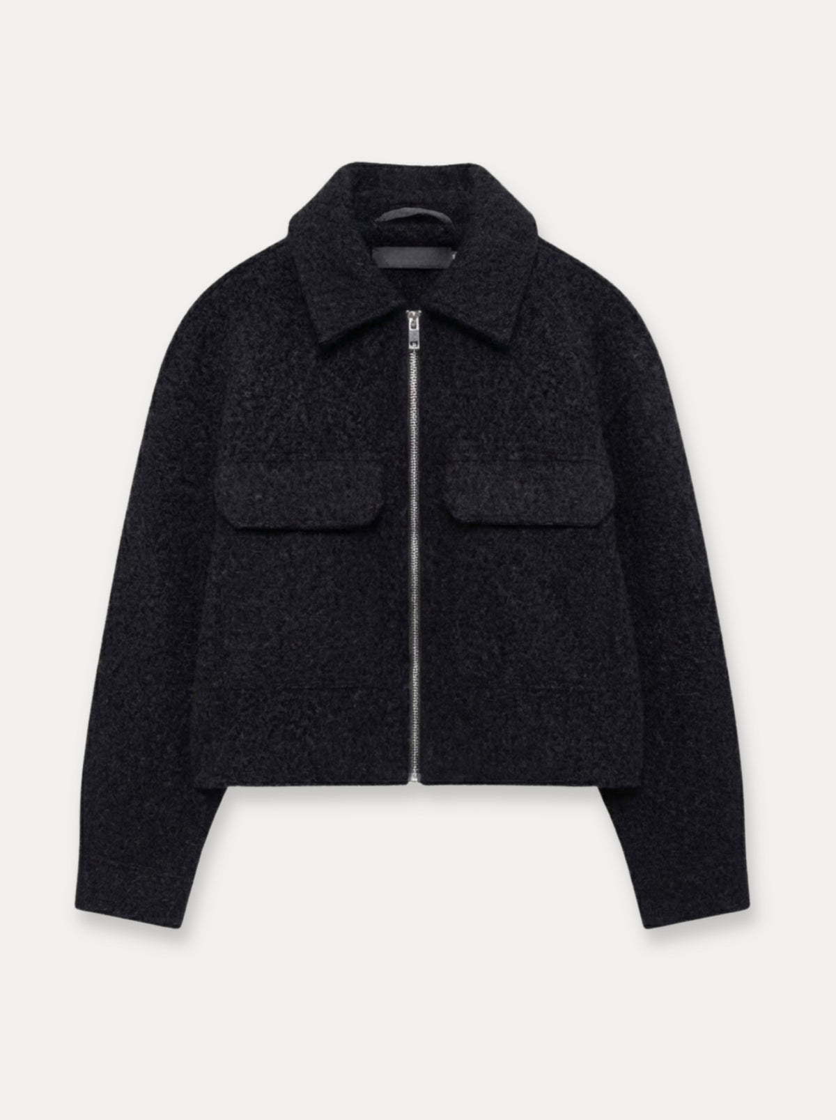 Cropped Wool Jacket