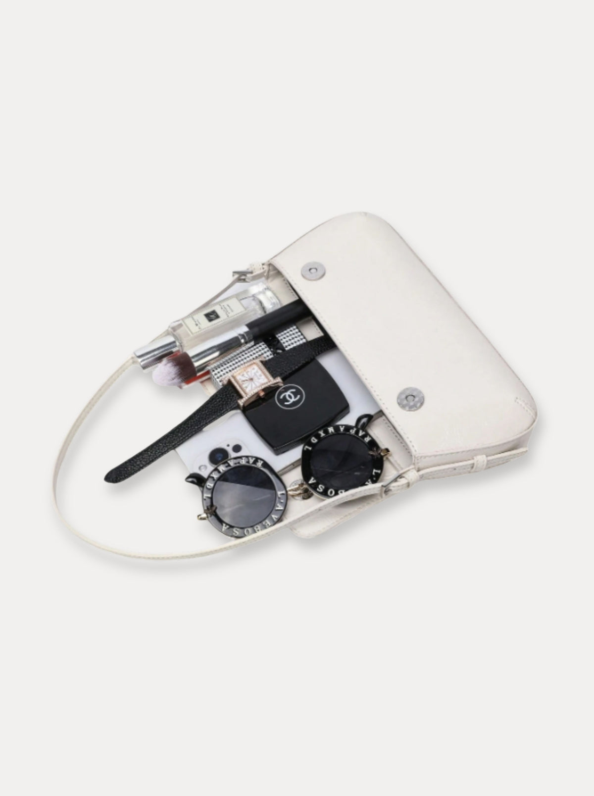 Slim Flap Shoulder Bag