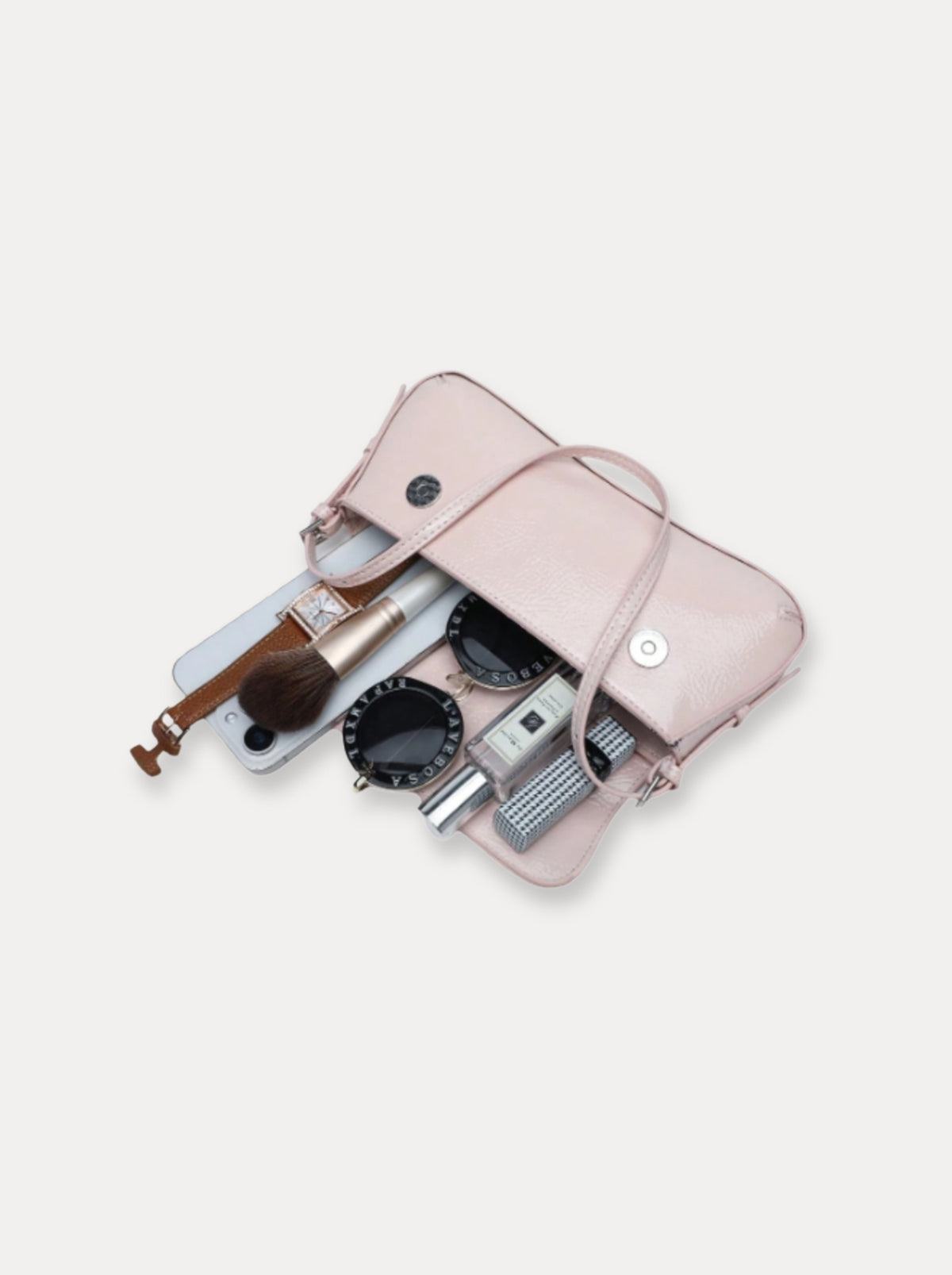 Slim Flap Shoulder Bag