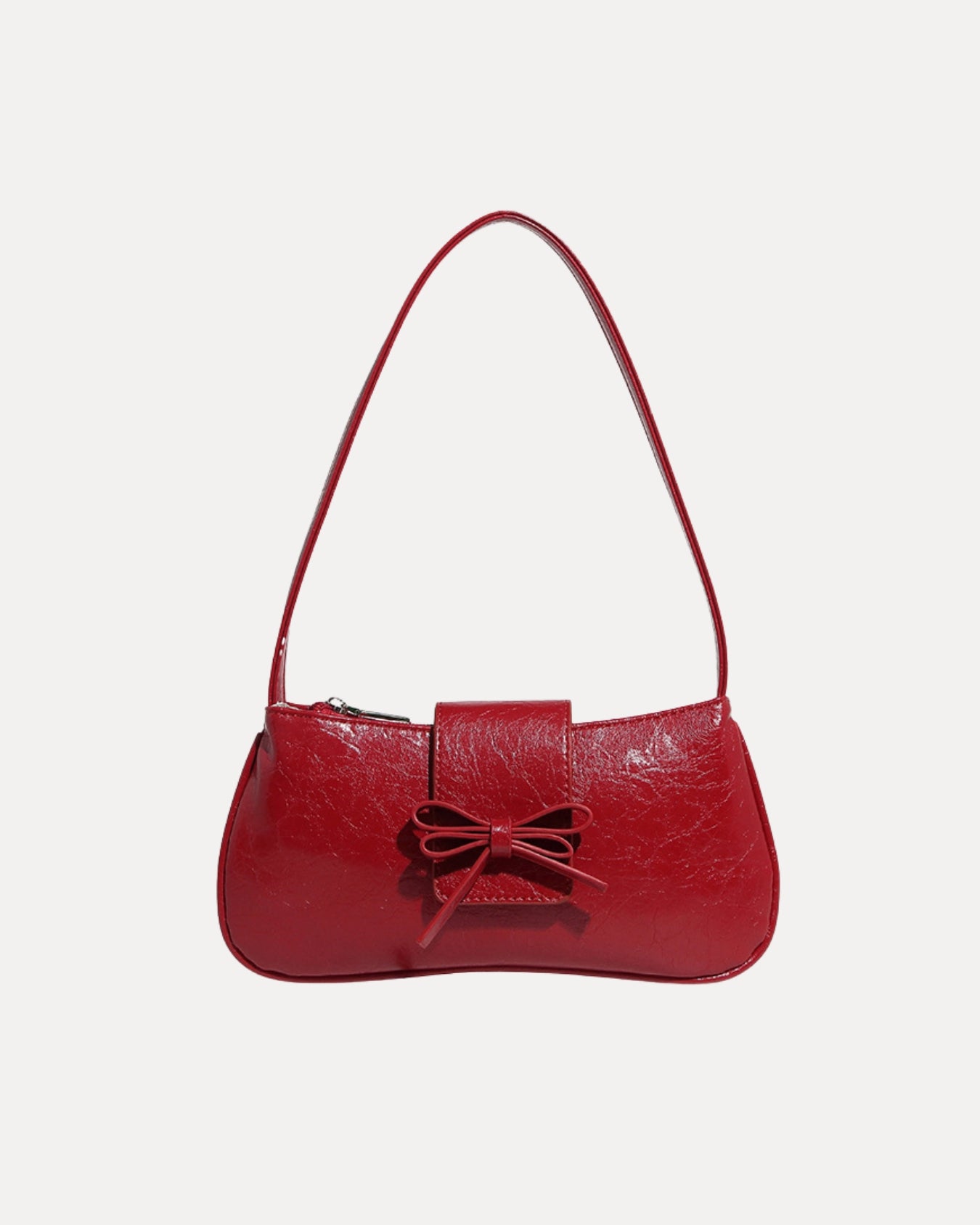 Scarlet Bow Shoulder Bag