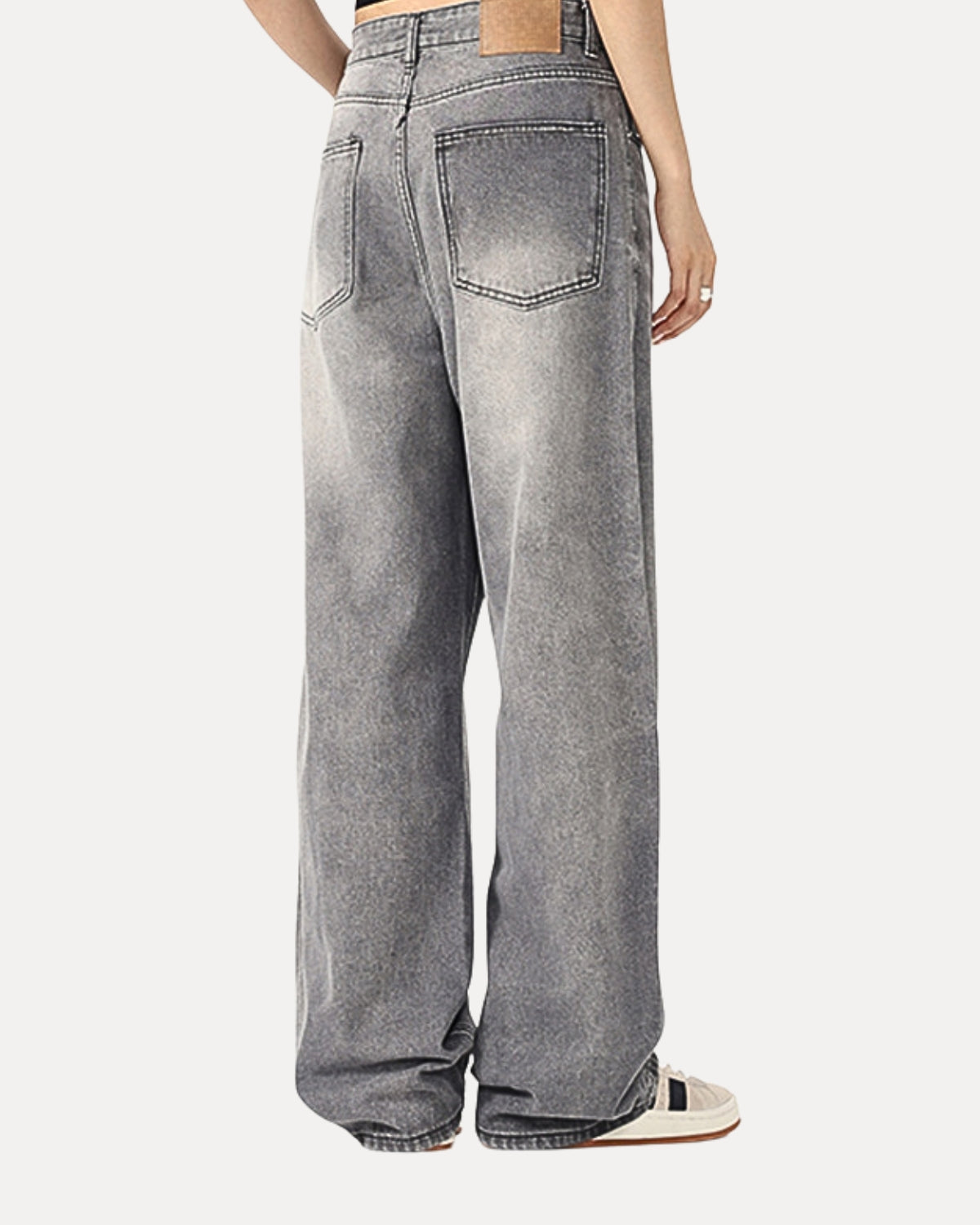 Grayflow Wide Leg Jeans