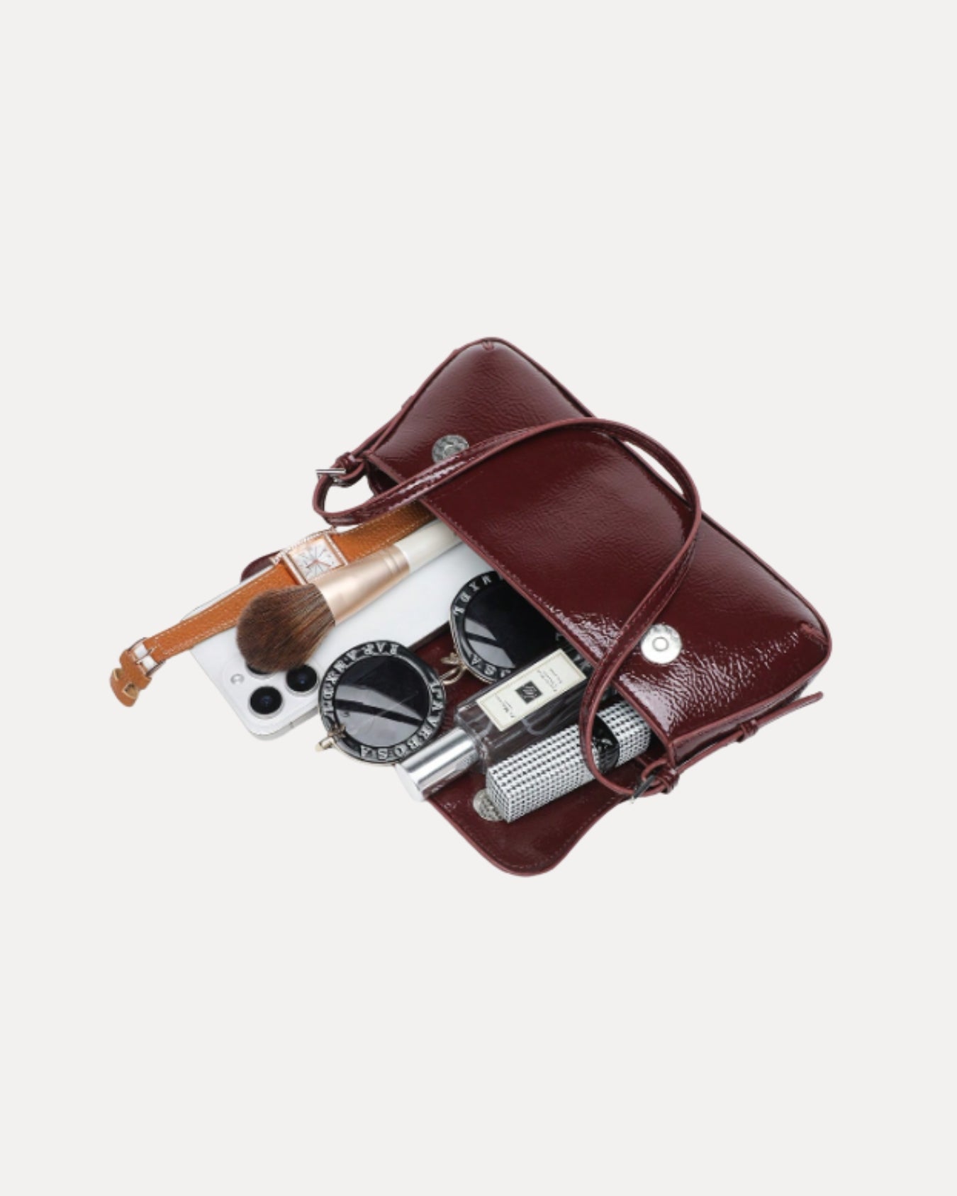 Slim Flap Shoulder Bag