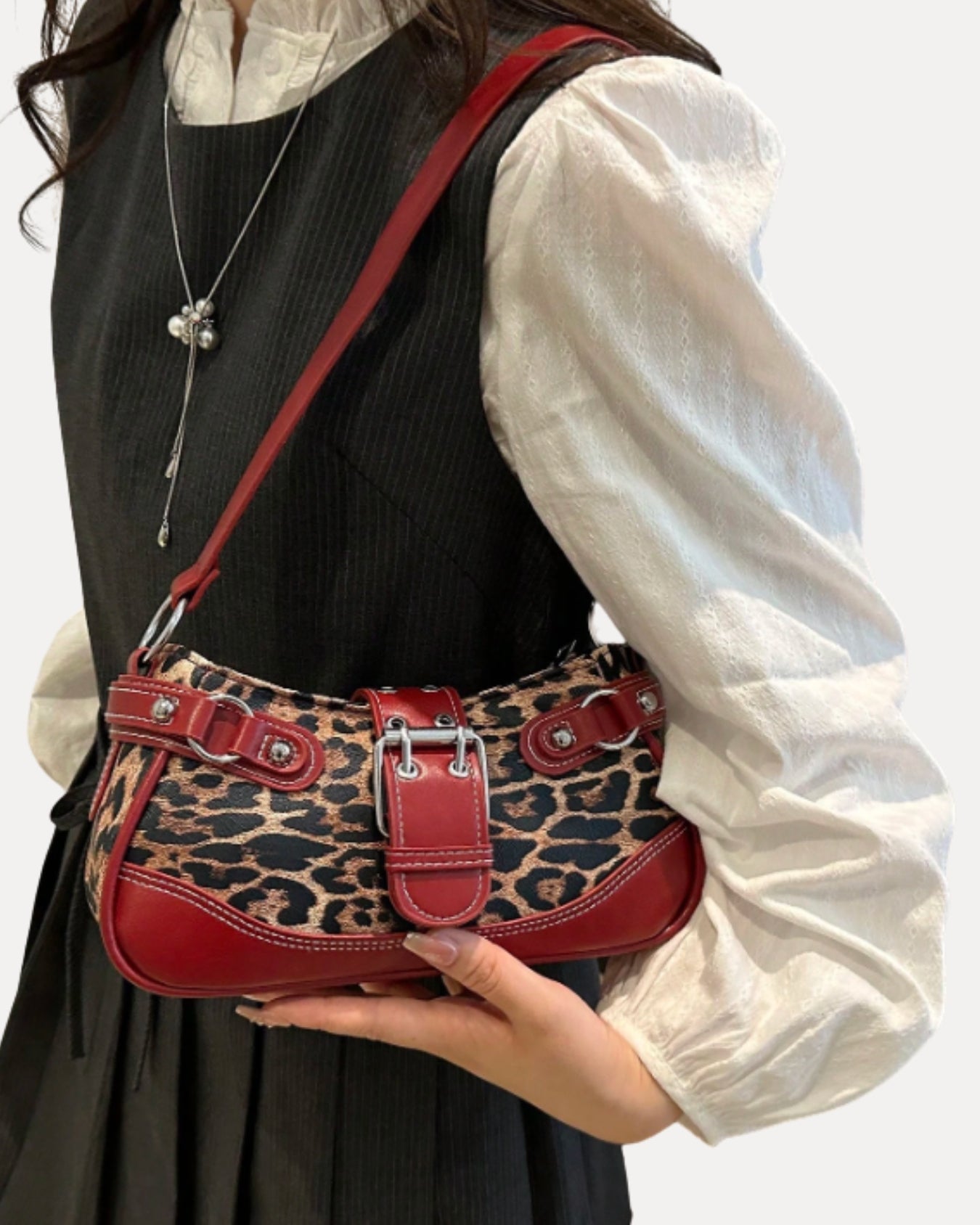 Buckle Shoulder Bag