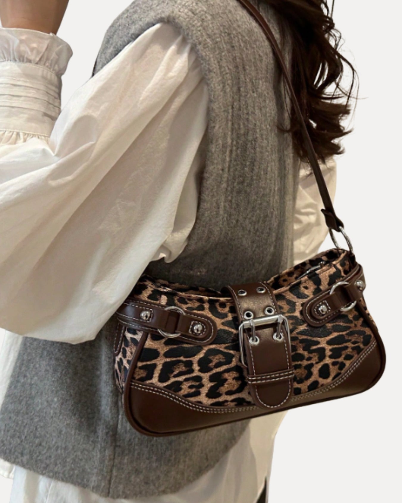 Buckle Shoulder Bag