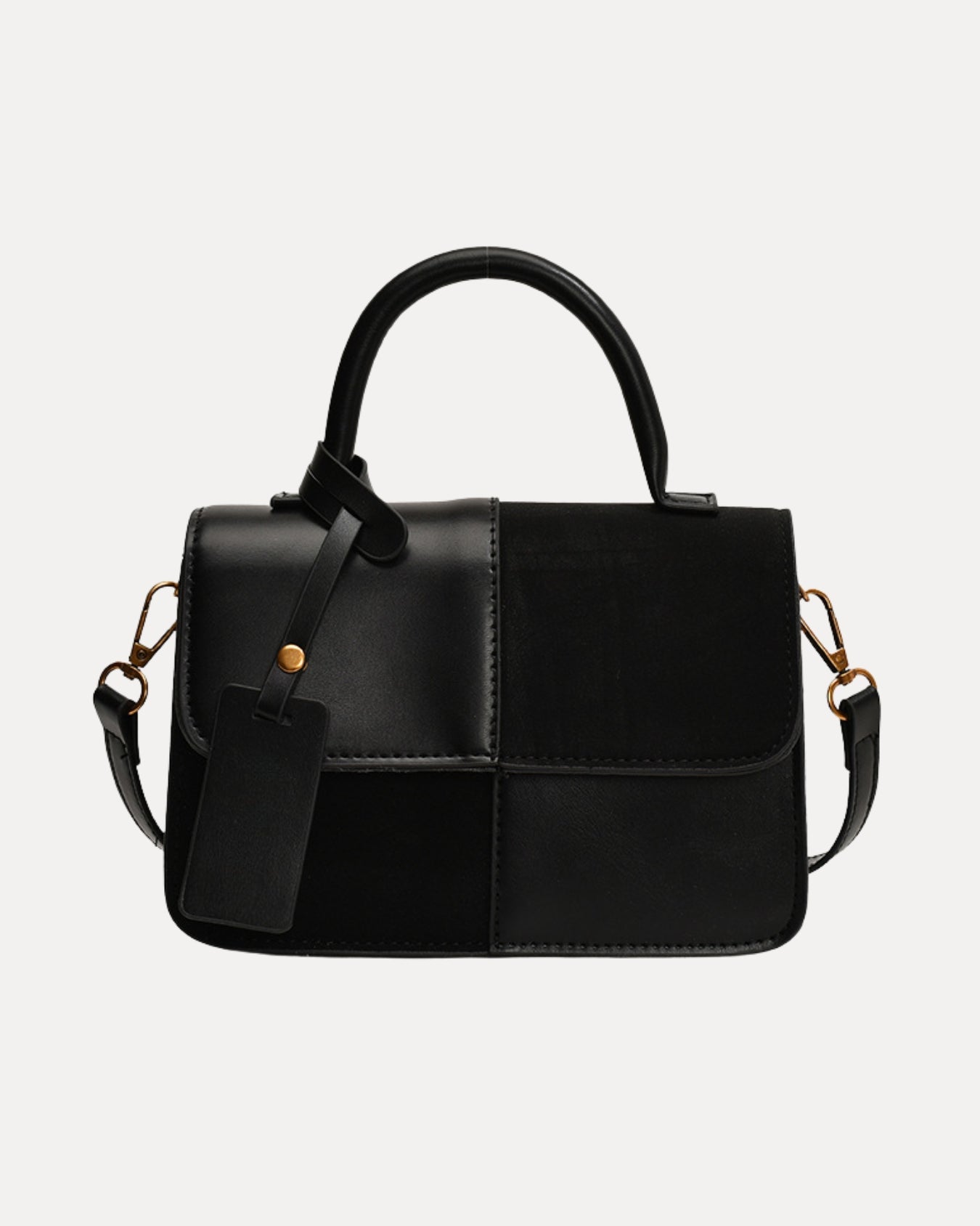Structured Top Handle Bag