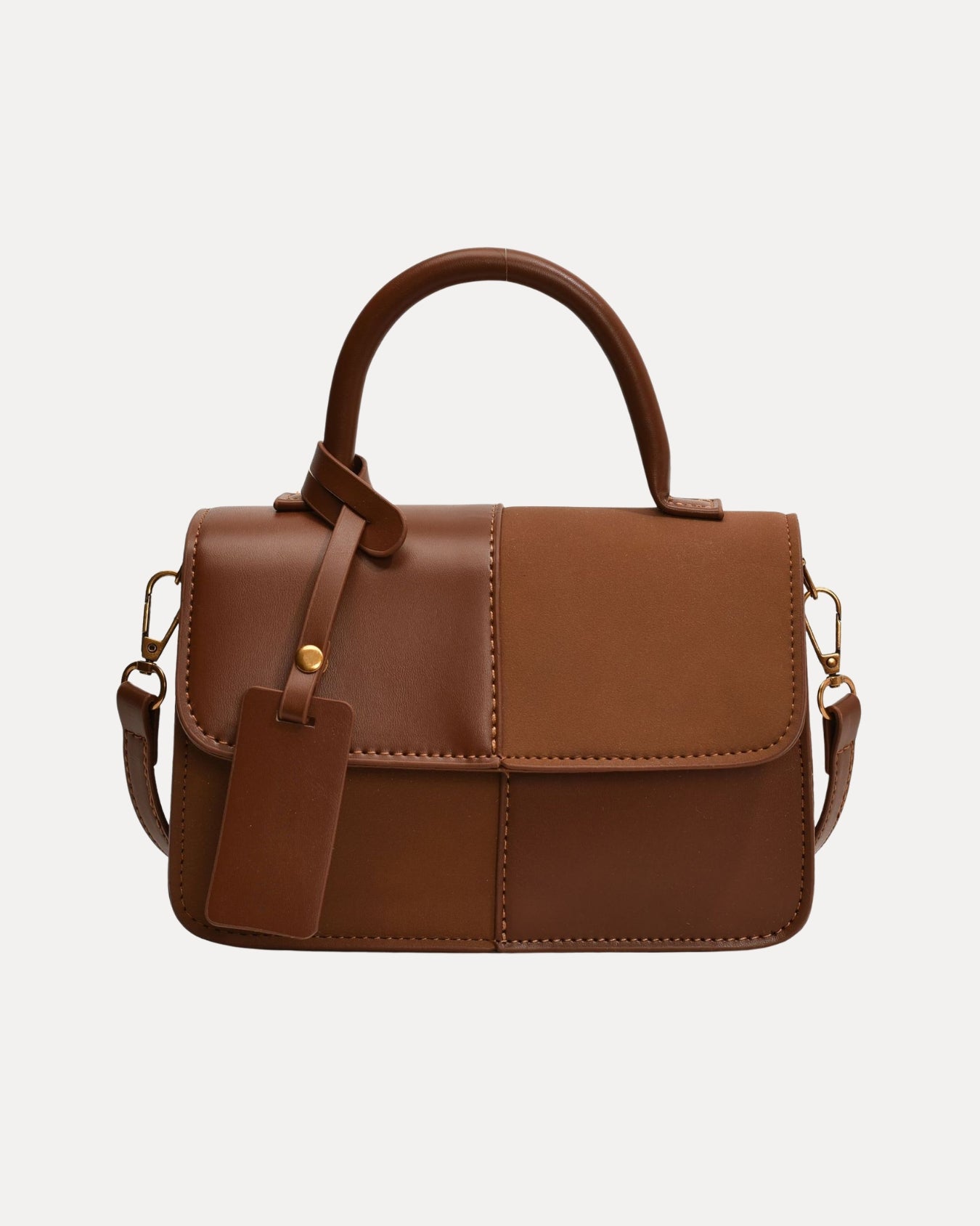 Structured Top Handle Bag