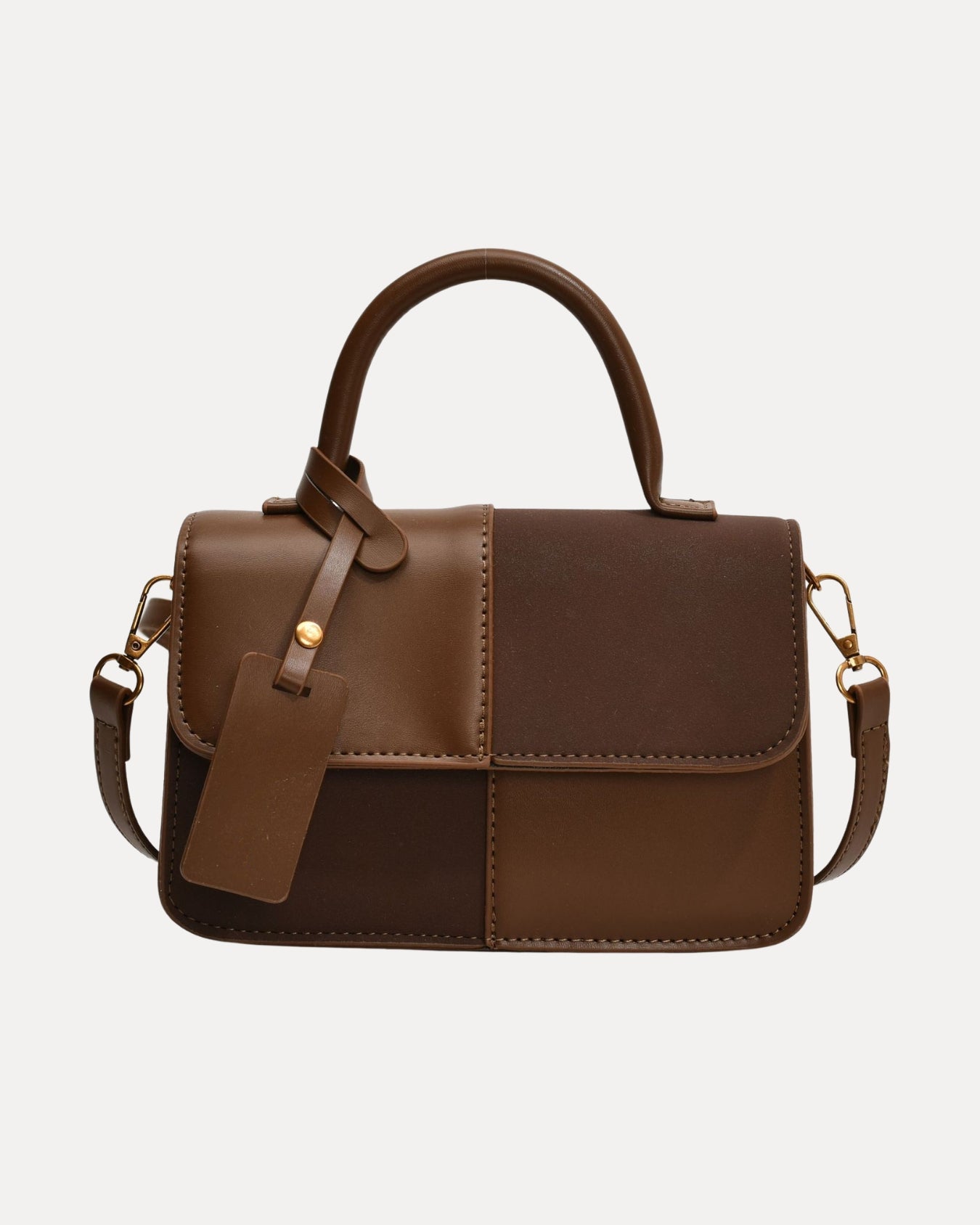 Structured Top Handle Bag