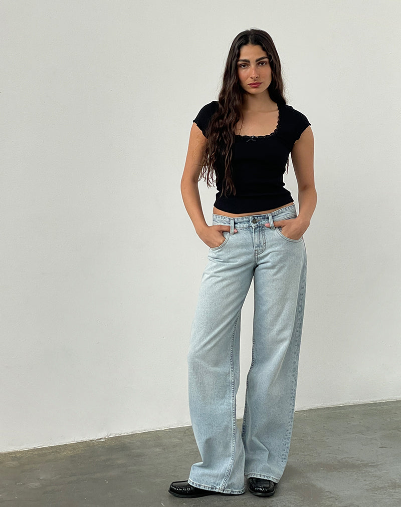 Jean taille basse MIA