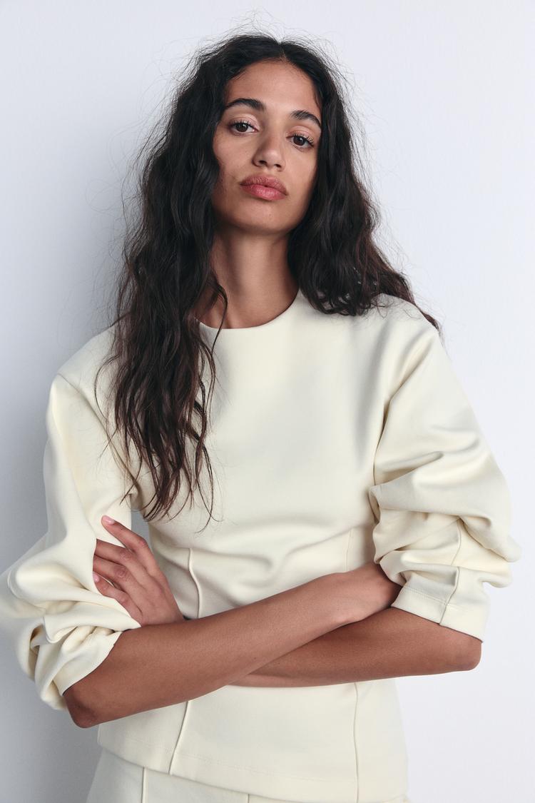 Sweat-shirt en interlock sur mesure