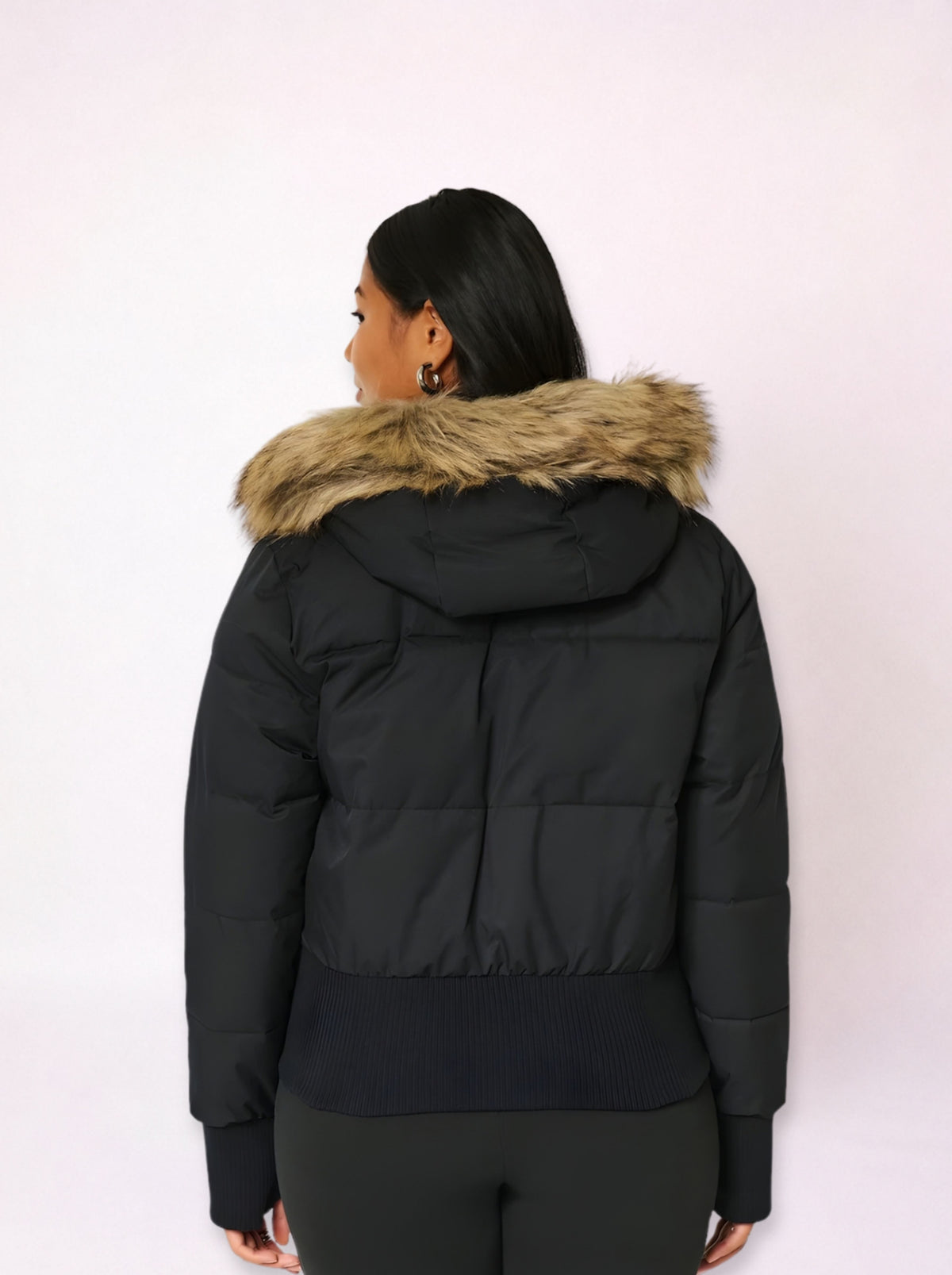 Fur Hood Puffer Jacket