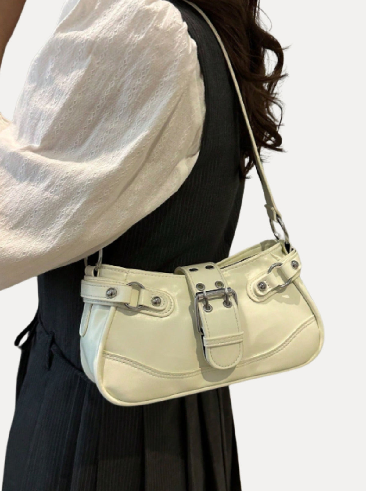 Buckle Shoulder Bag