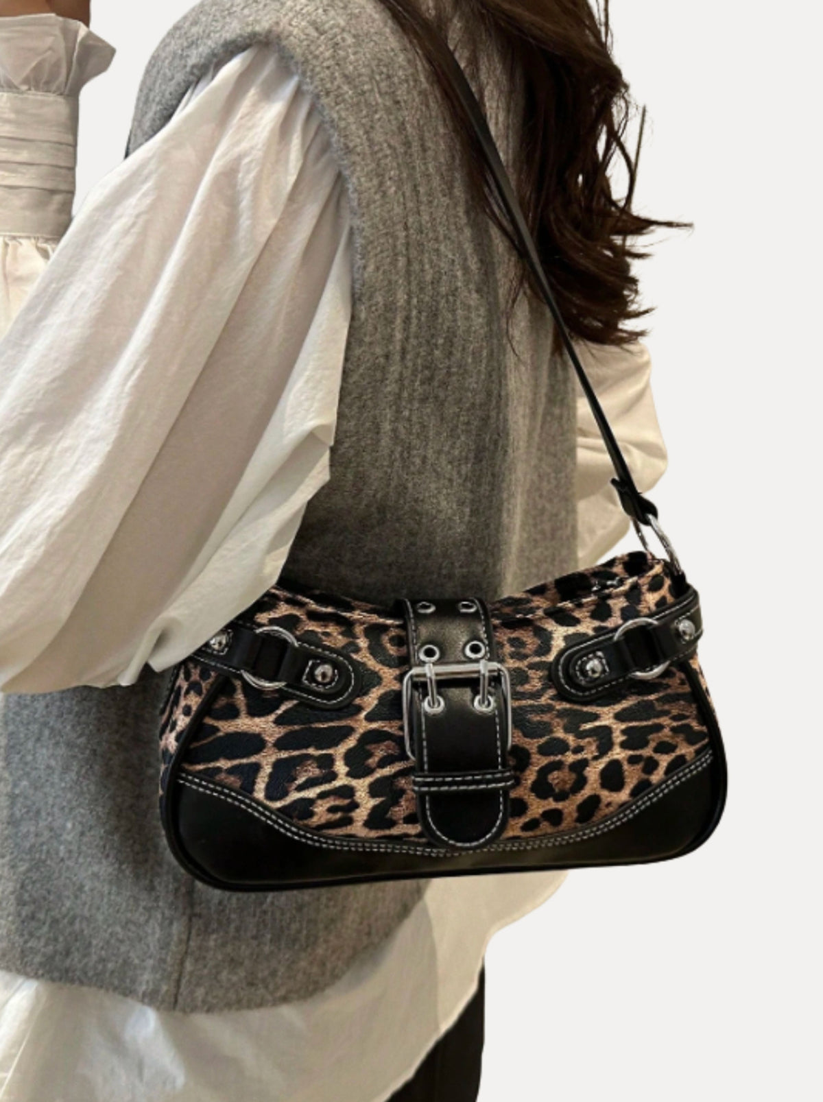 Buckle Shoulder Bag