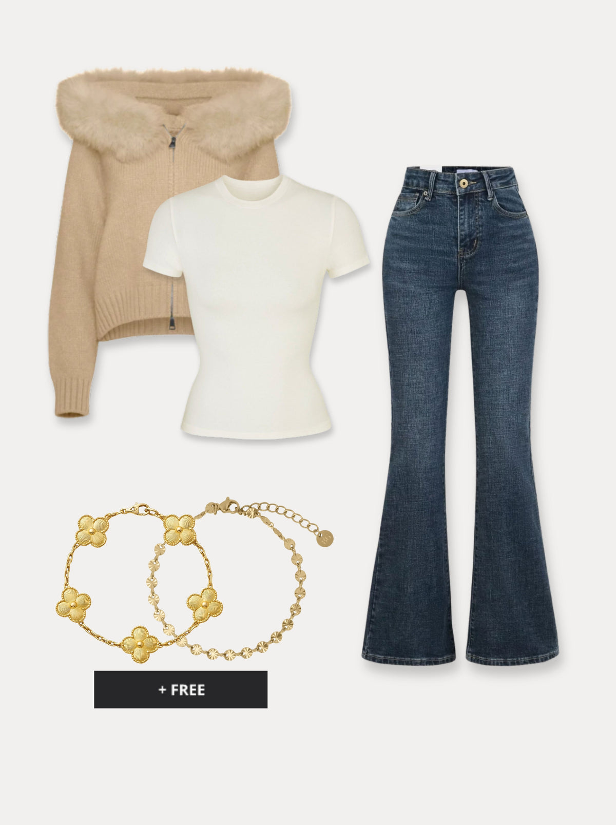 VIRAL OUTFIT - Winter Cream