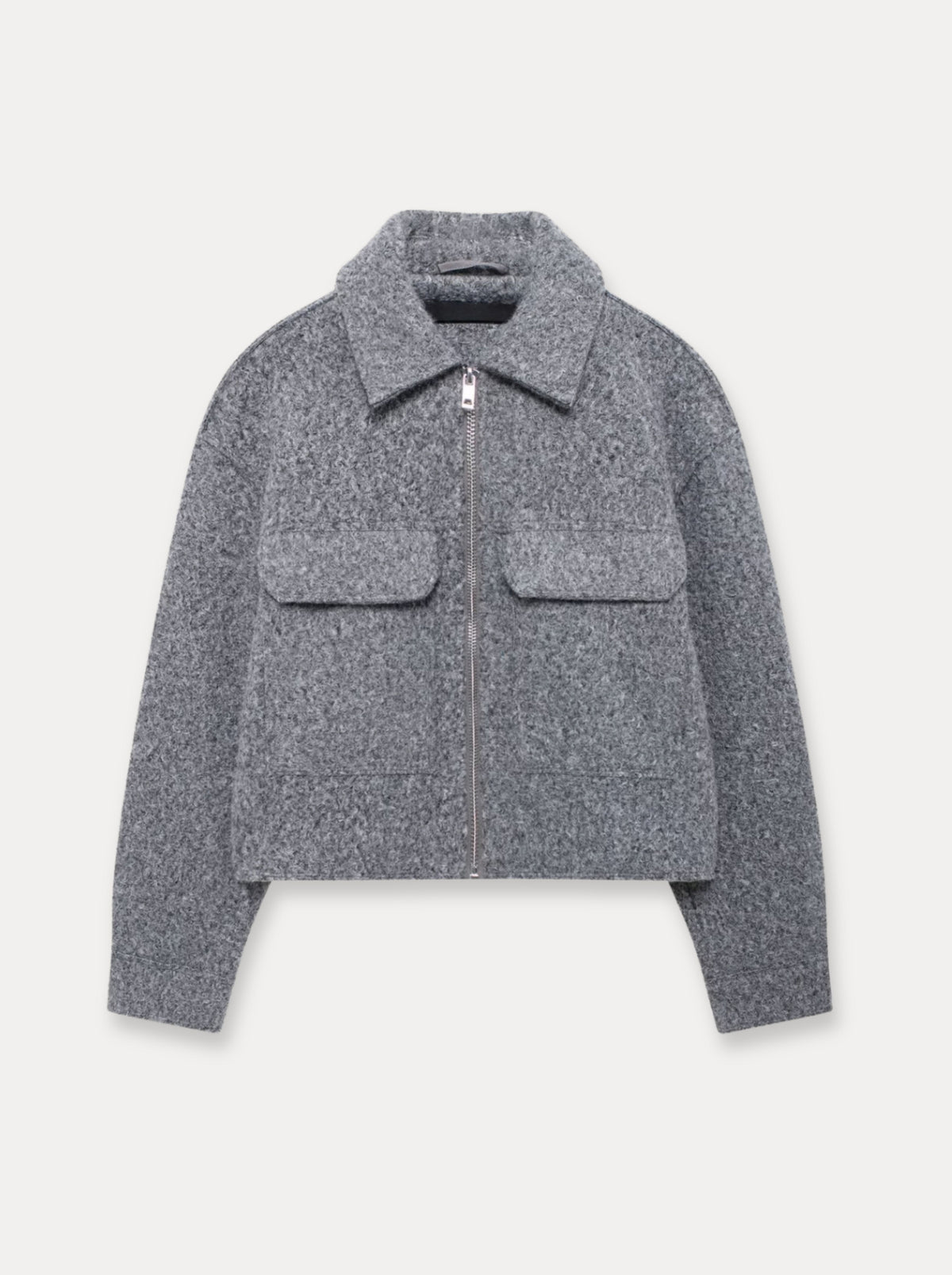 Cropped Wool Jacket