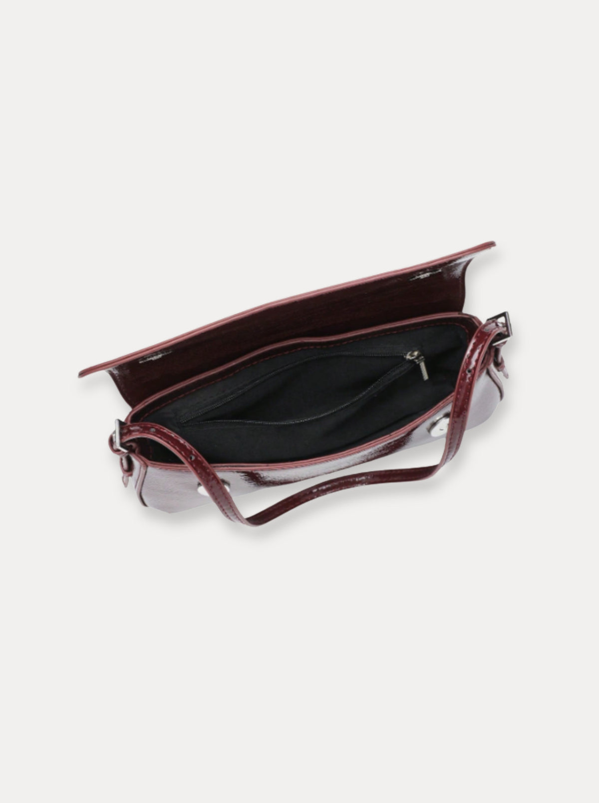 Slim Flap Shoulder Bag