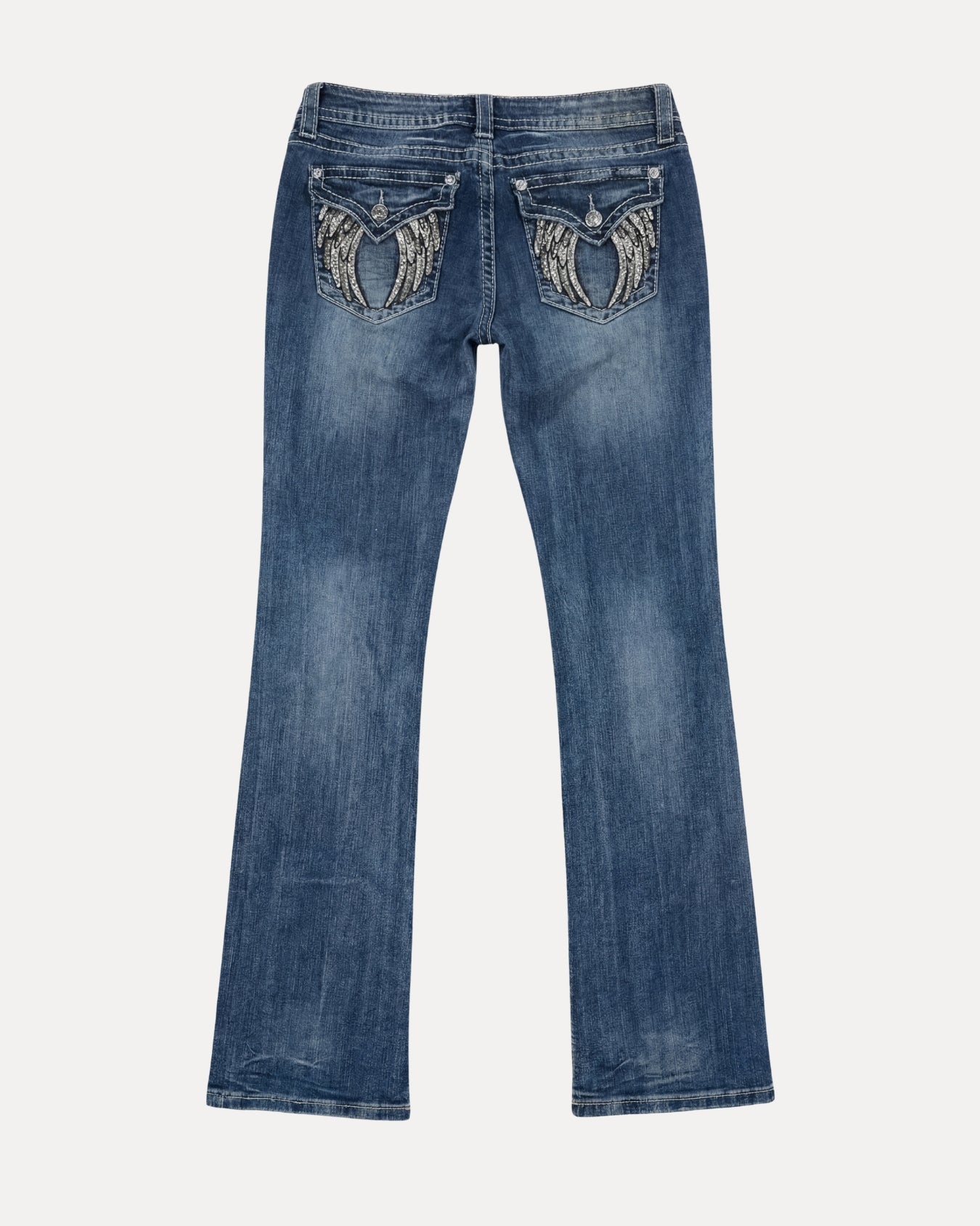 Midnight Wing Straight Jeans