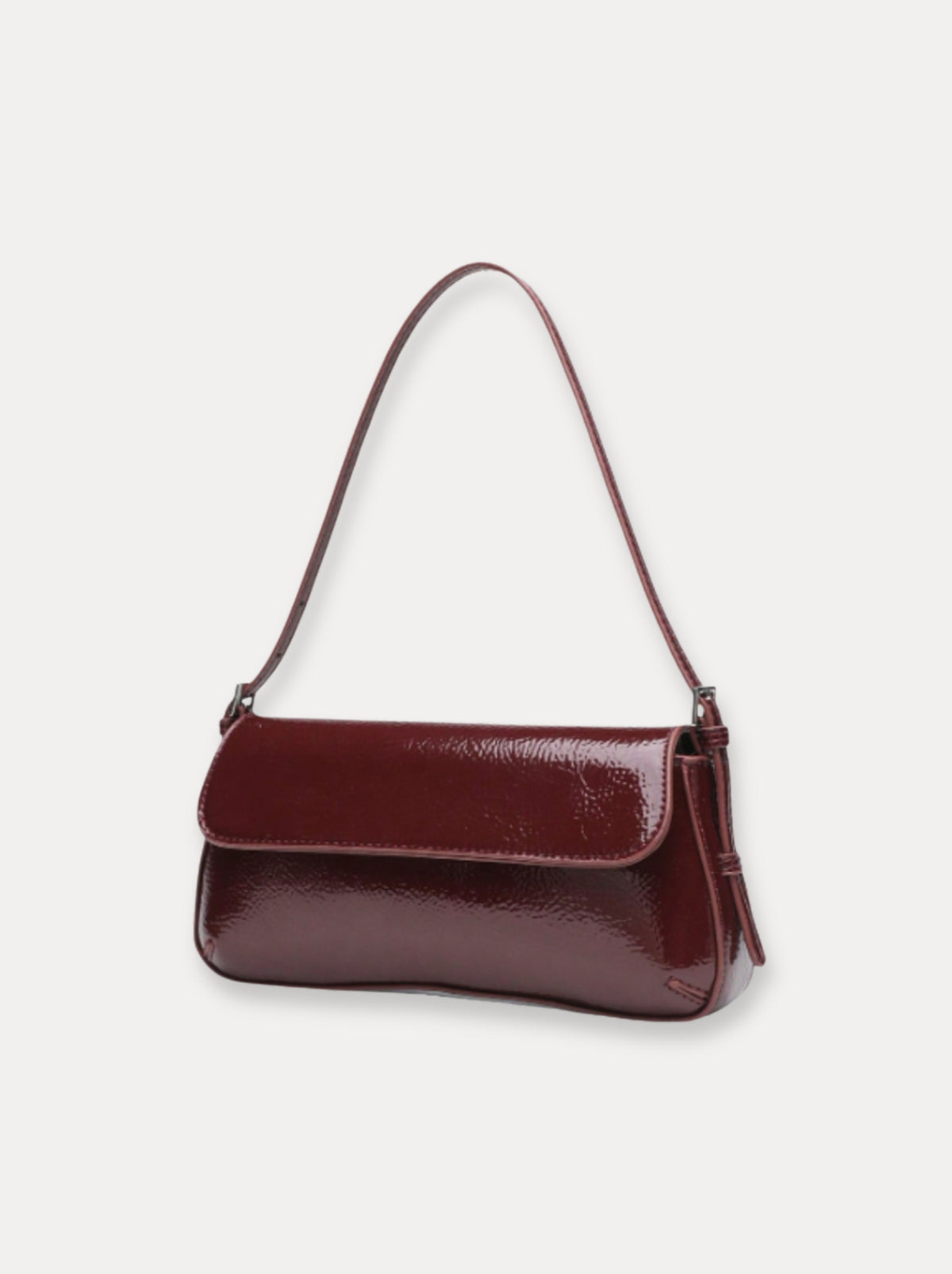 Slim Flap Shoulder Bag