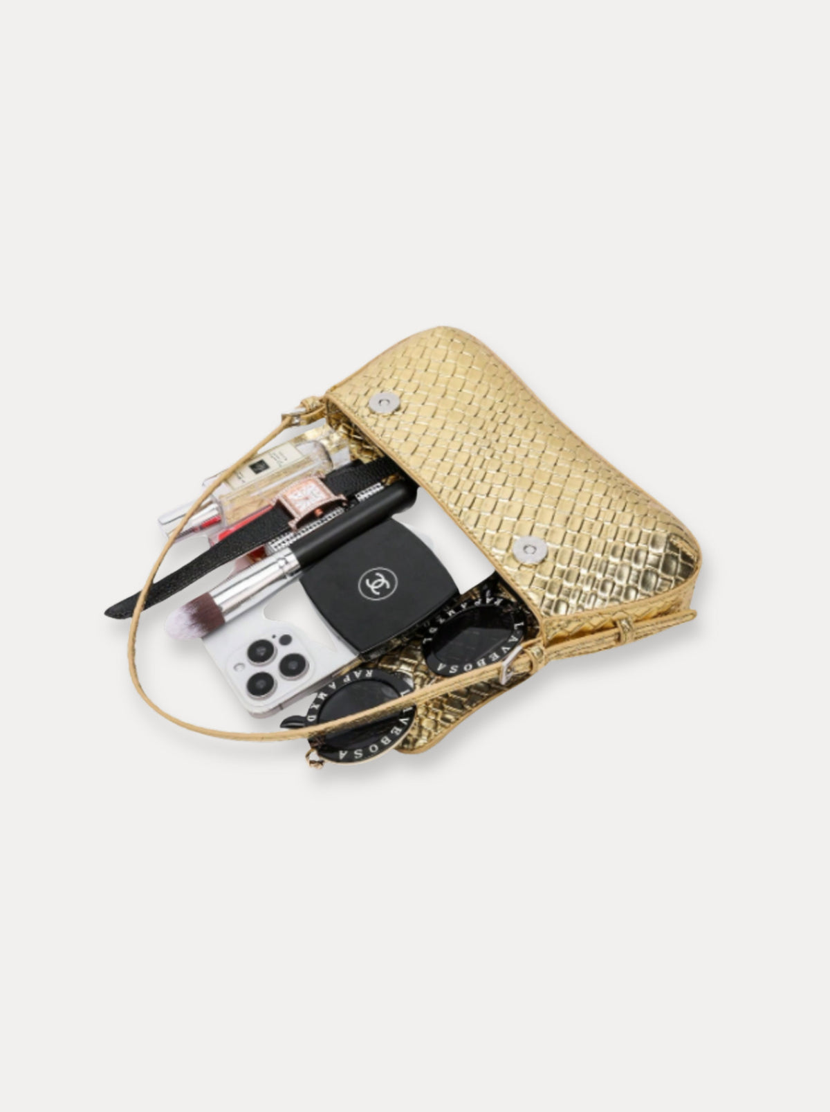 Slim Flap Shoulder Bag