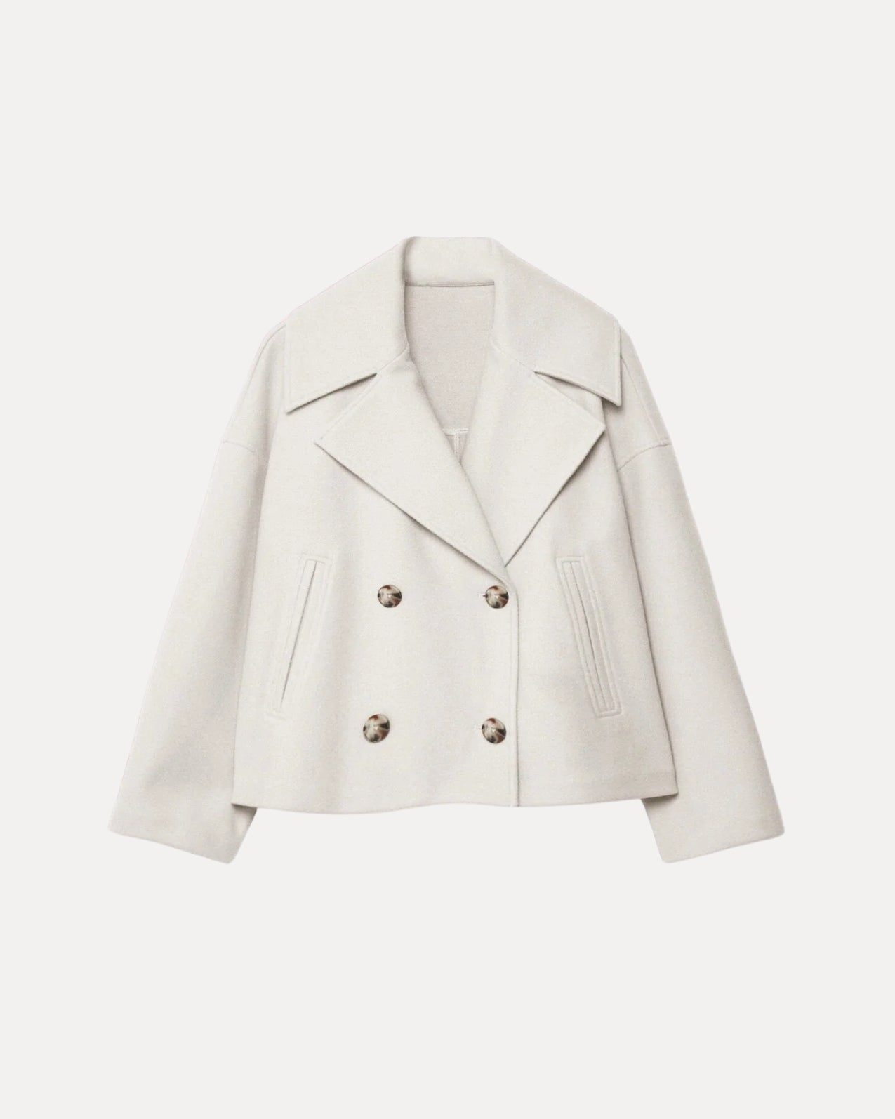 Heritage Cropped Wool Coat