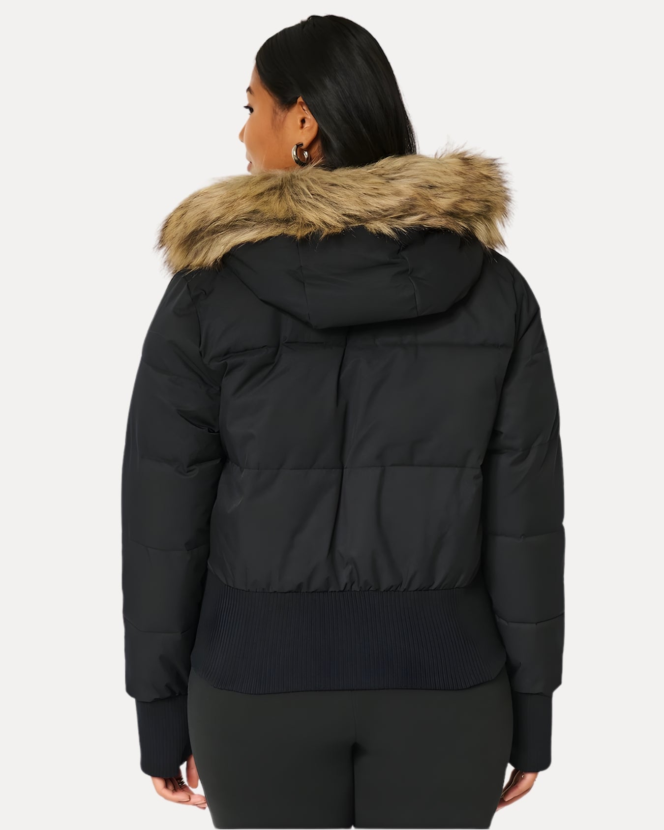 Fur Hood Puffer Jacket