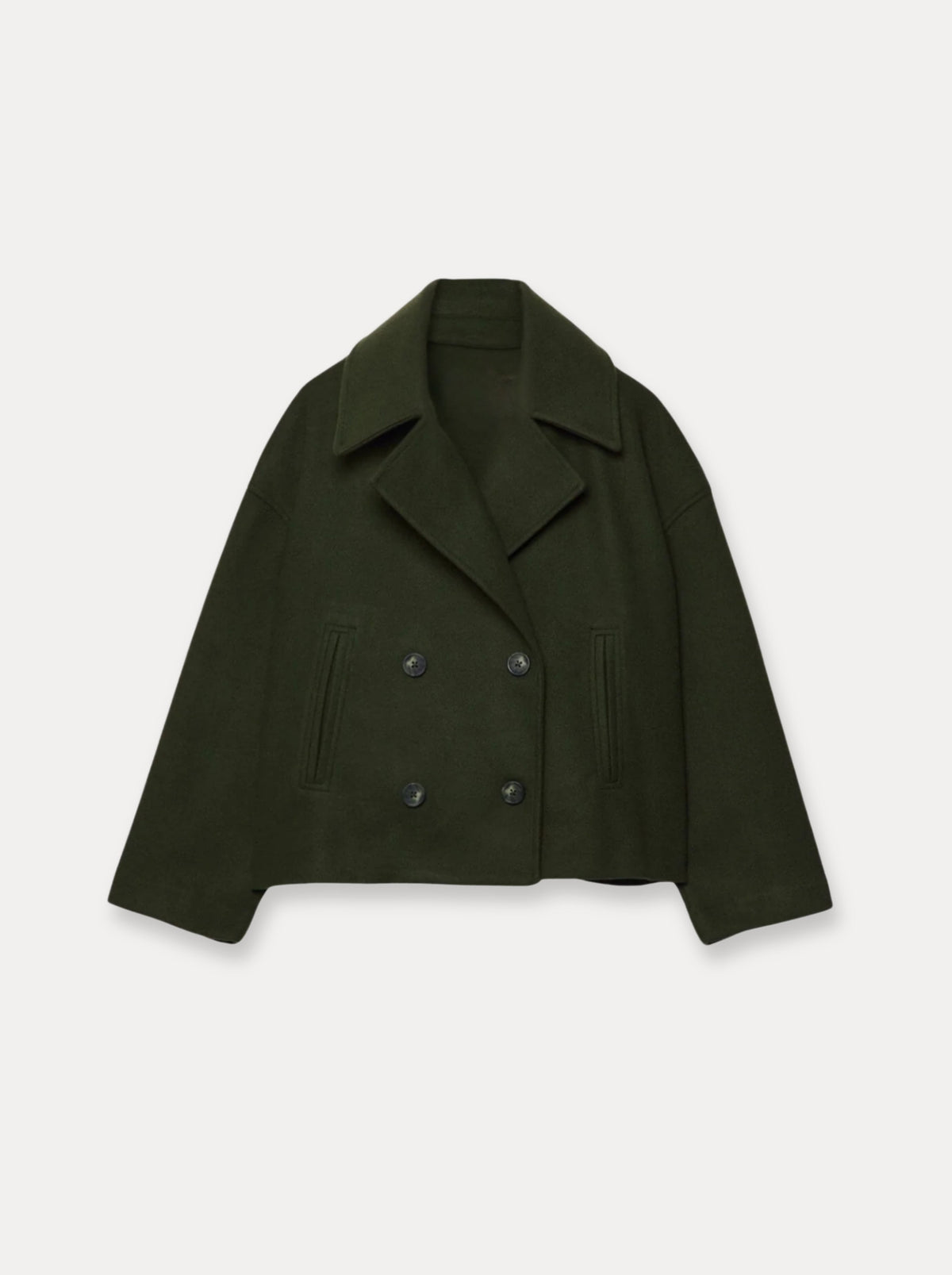 Heritage Cropped Wool Coat