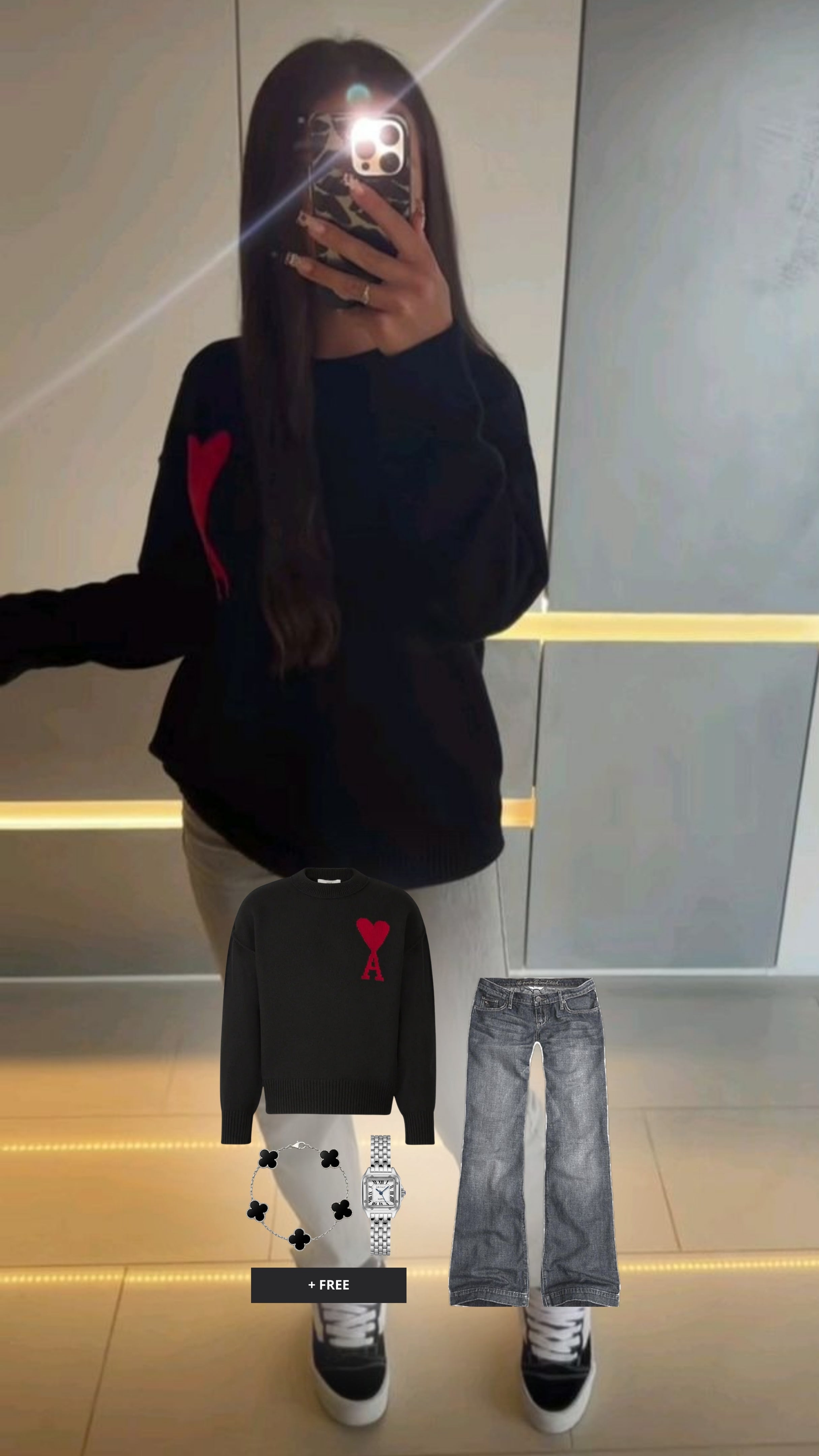 VIRAL OUTFIT - Midnight Heart