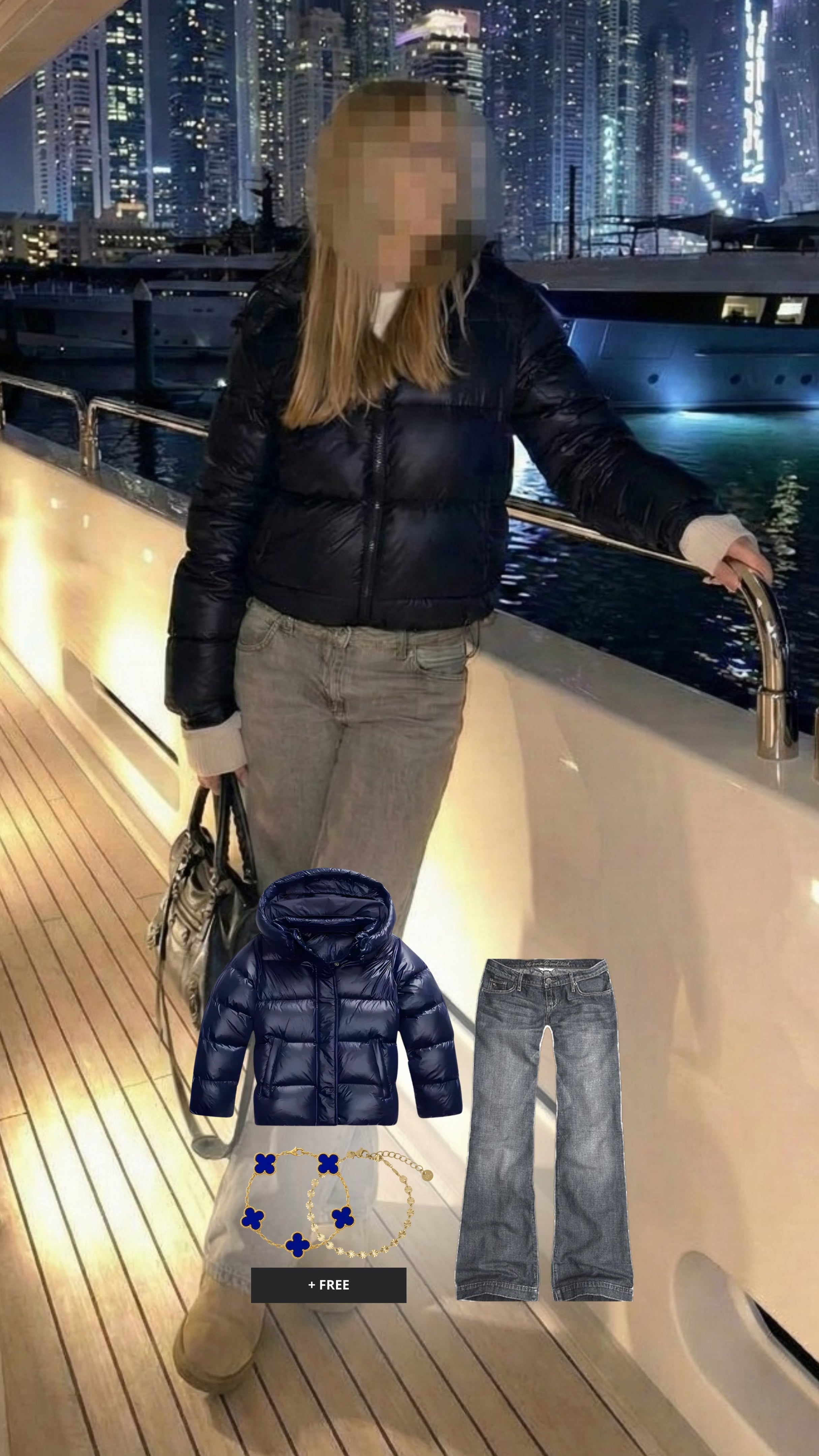 VIRAL OUTFIT - Midnight Cloud