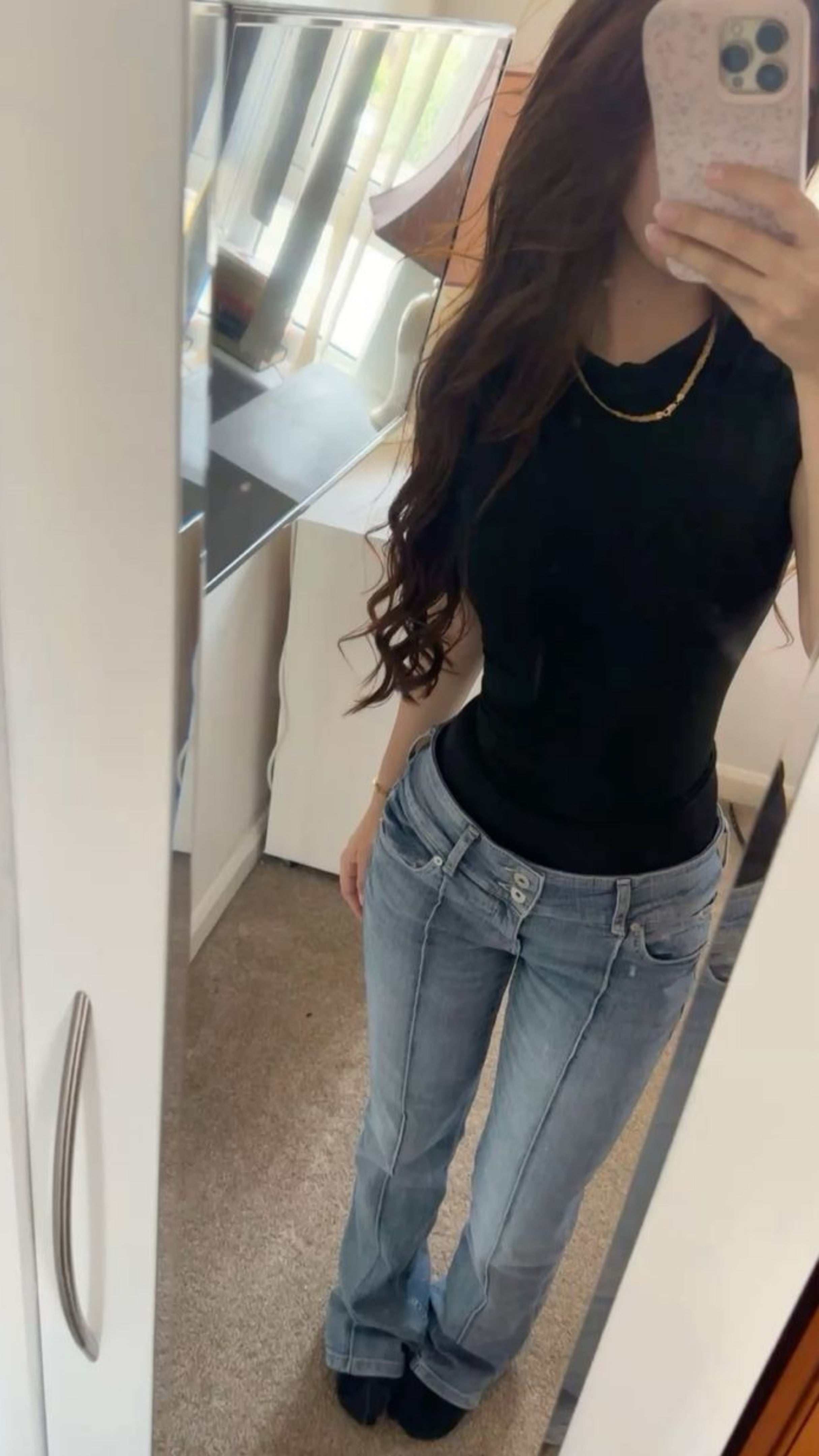 Sleek Flow Flare Jeans