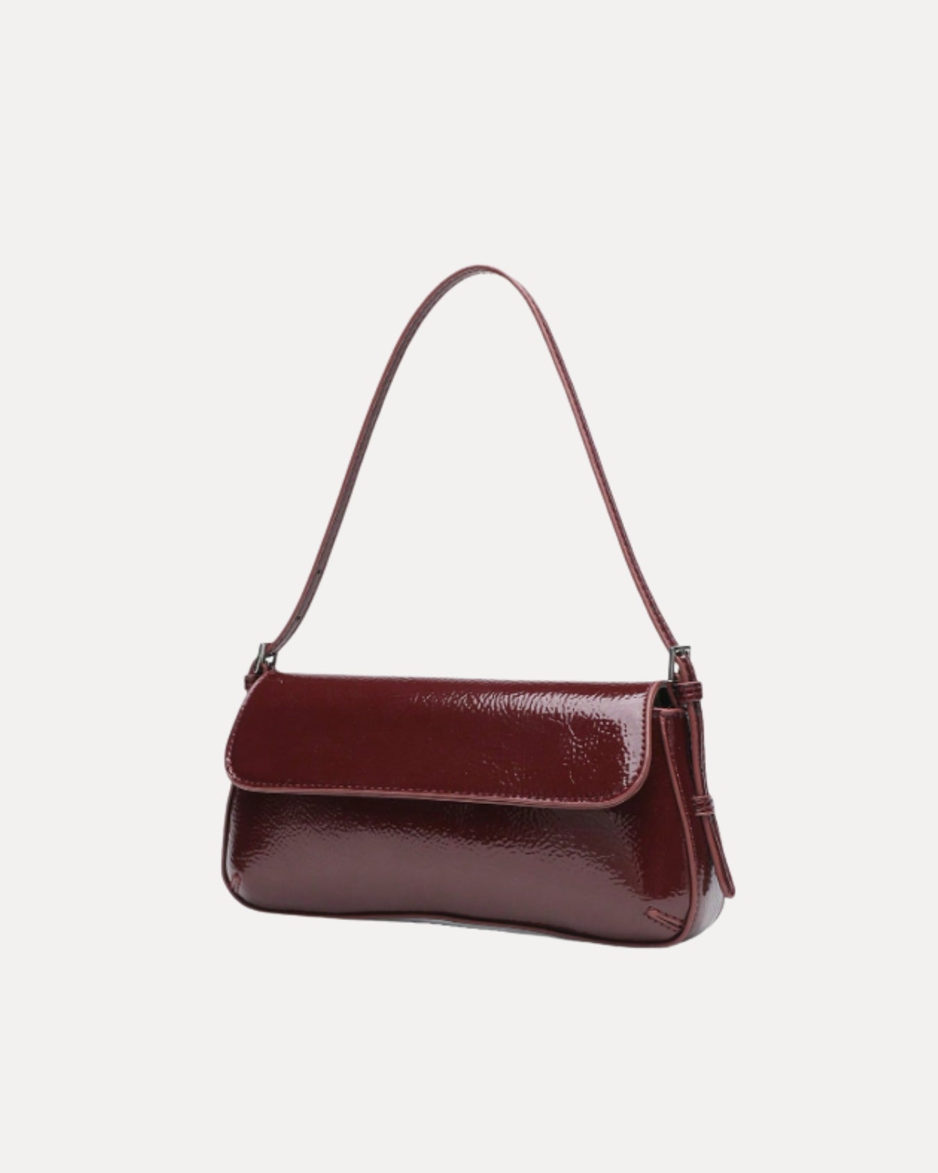 Slim Flap Shoulder Bag
