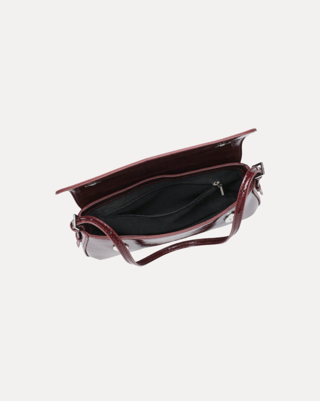 Slim Flap Shoulder Bag